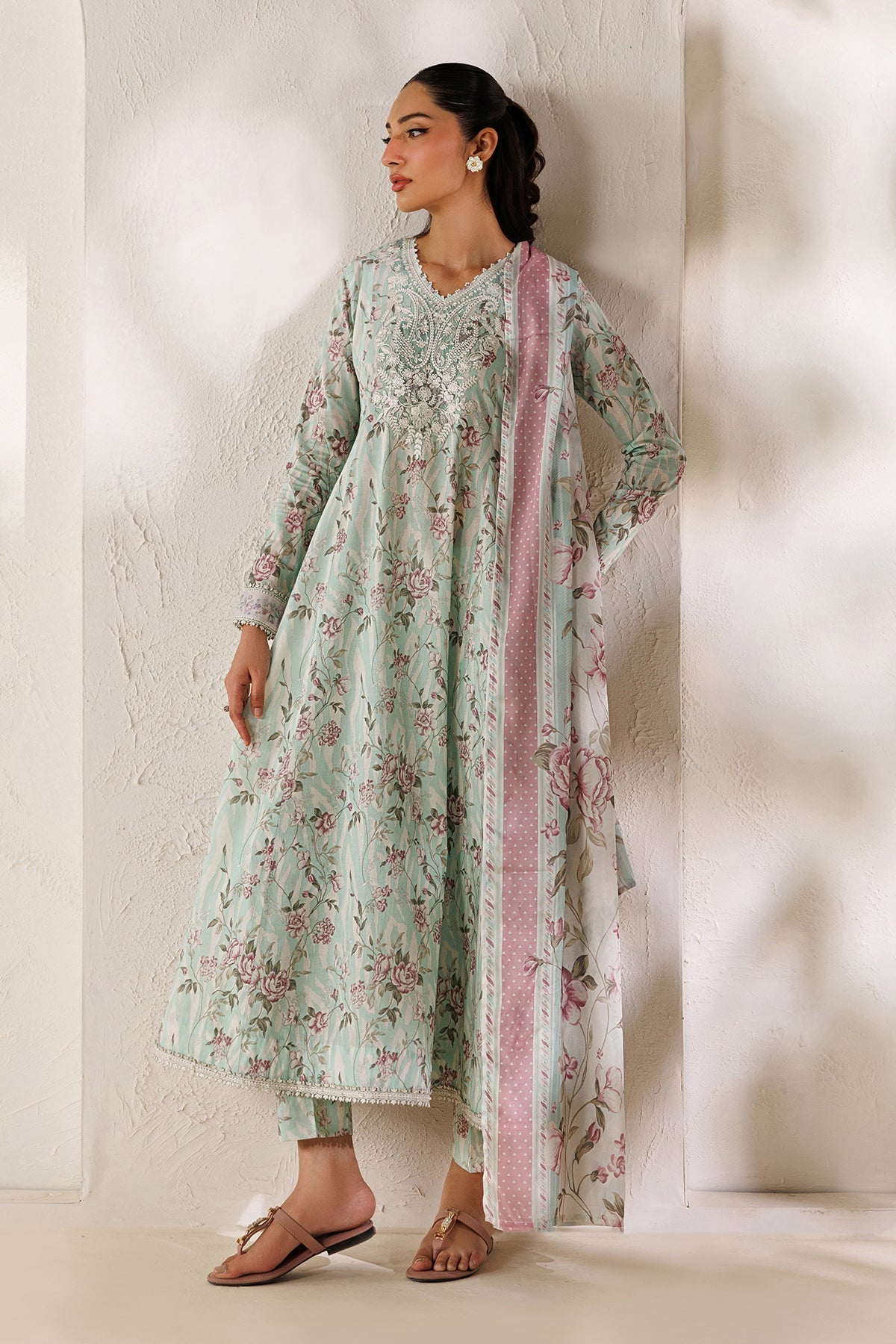 EMBROIDERED LAWN UF-4478