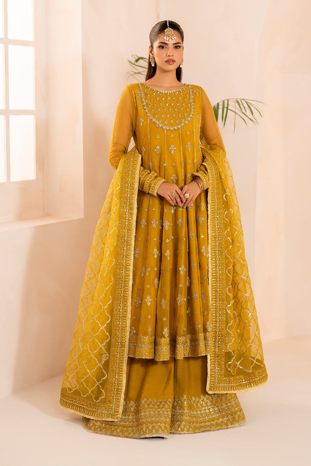 Imran Aftab Printed Chiffon Saree Unstitched Saree IASC-UF-07 - Festive Collection
