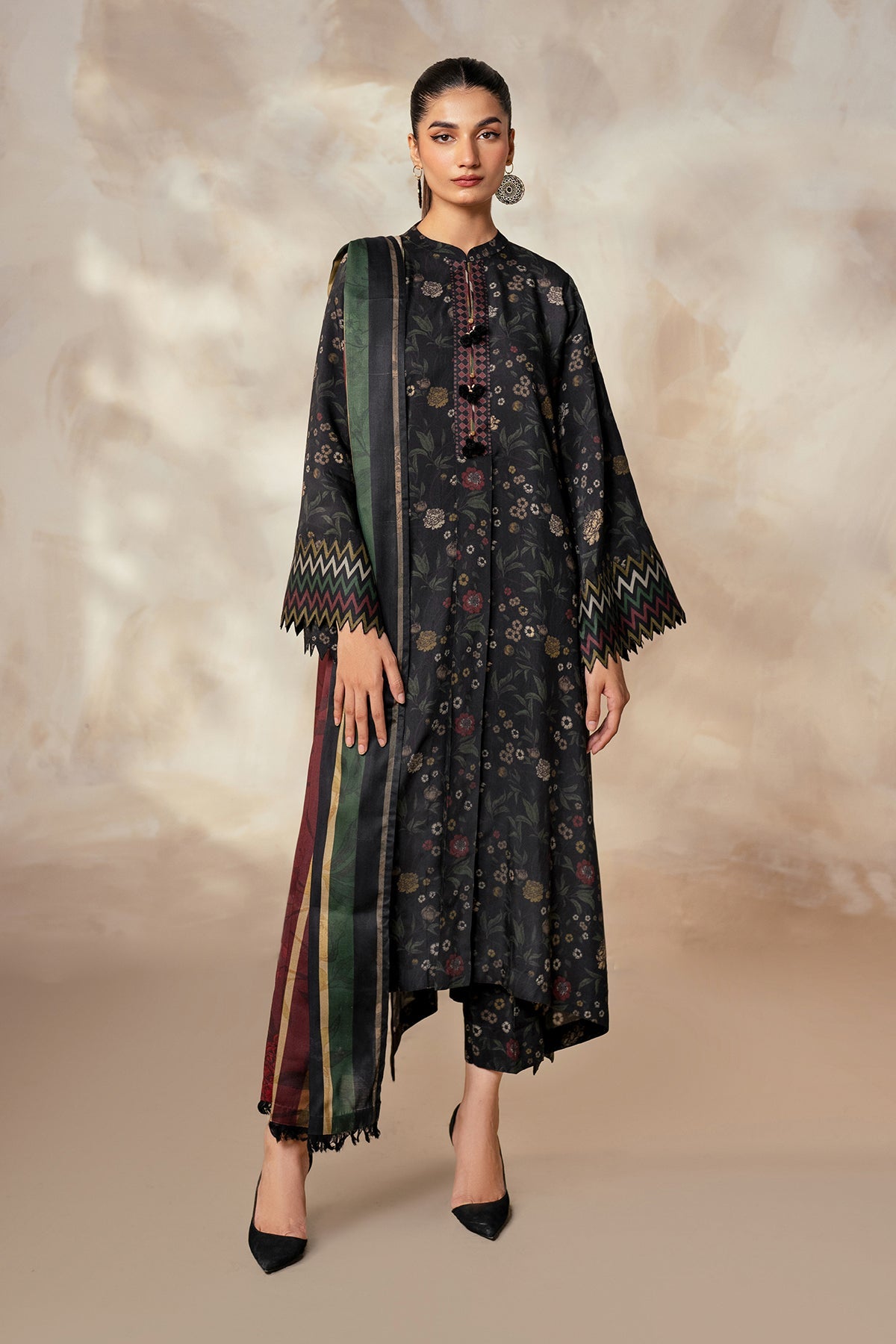 PRINTED KHADDAR UF-4027