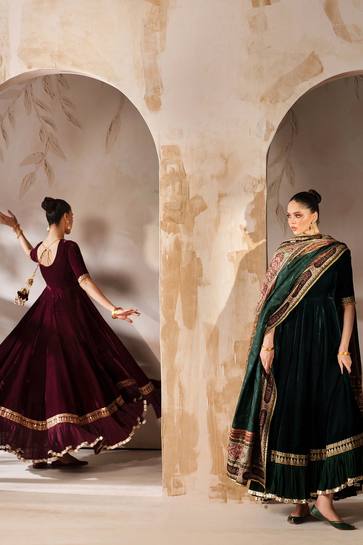 EMBROIDERED VELVET PR-1208