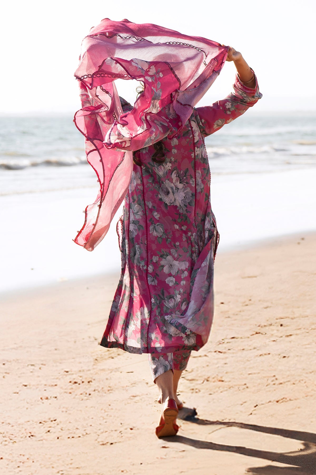 EMBROIDERED PRINTED LAWN SF-4086