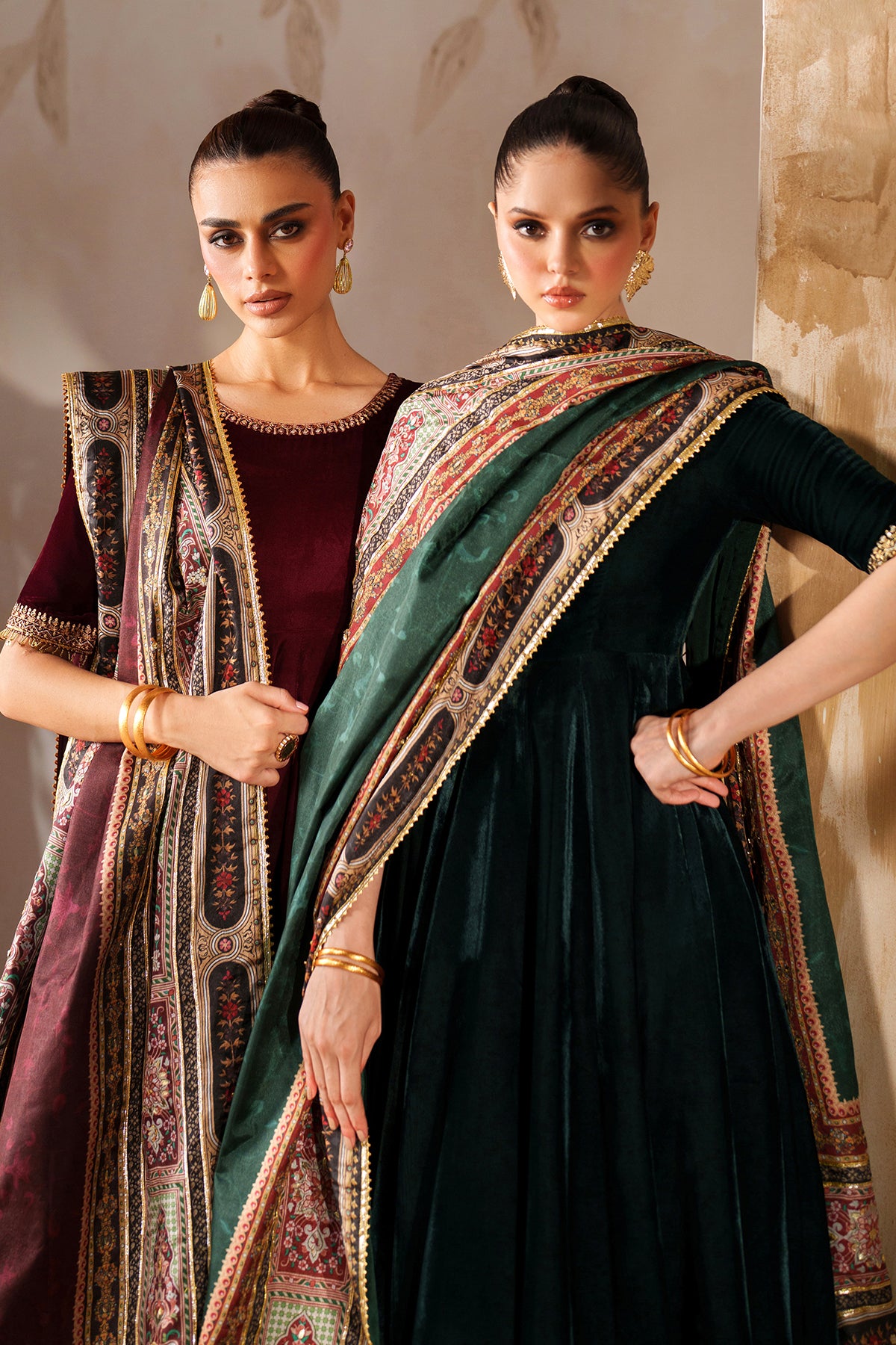 EMBROIDERED VELVET PR-1208