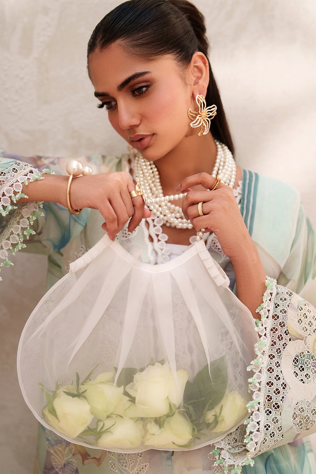 EMBROIDERED LAWN UF-4410