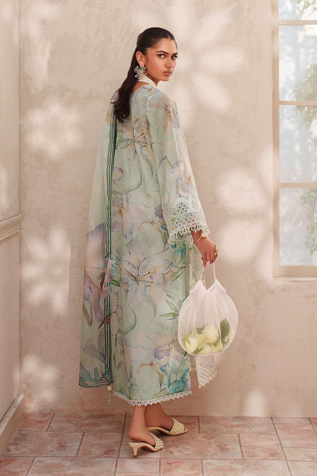 EMBROIDERED LAWN UF-4410