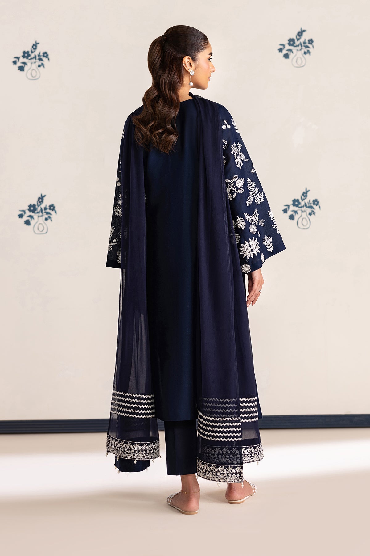 EMBROIDERED LAWN SF-4464