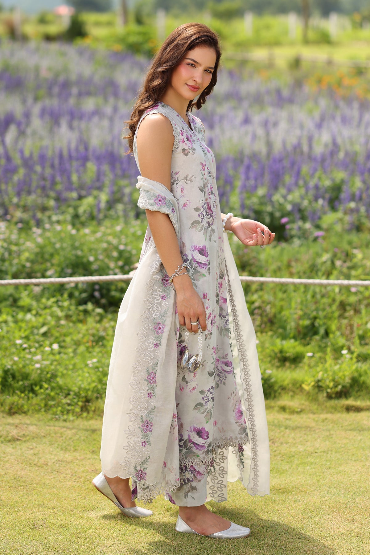 EMBROIDERED LAWN SF-4226