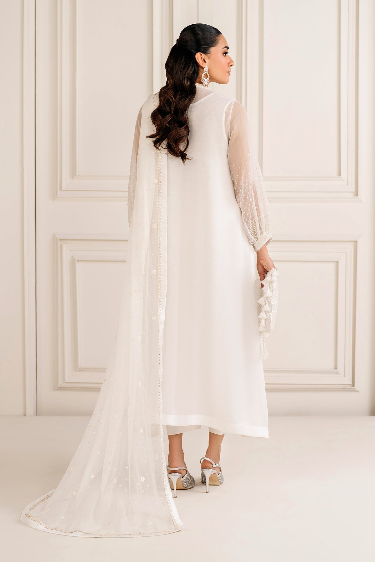 EMBROIDERED CHIFFON PR-1135