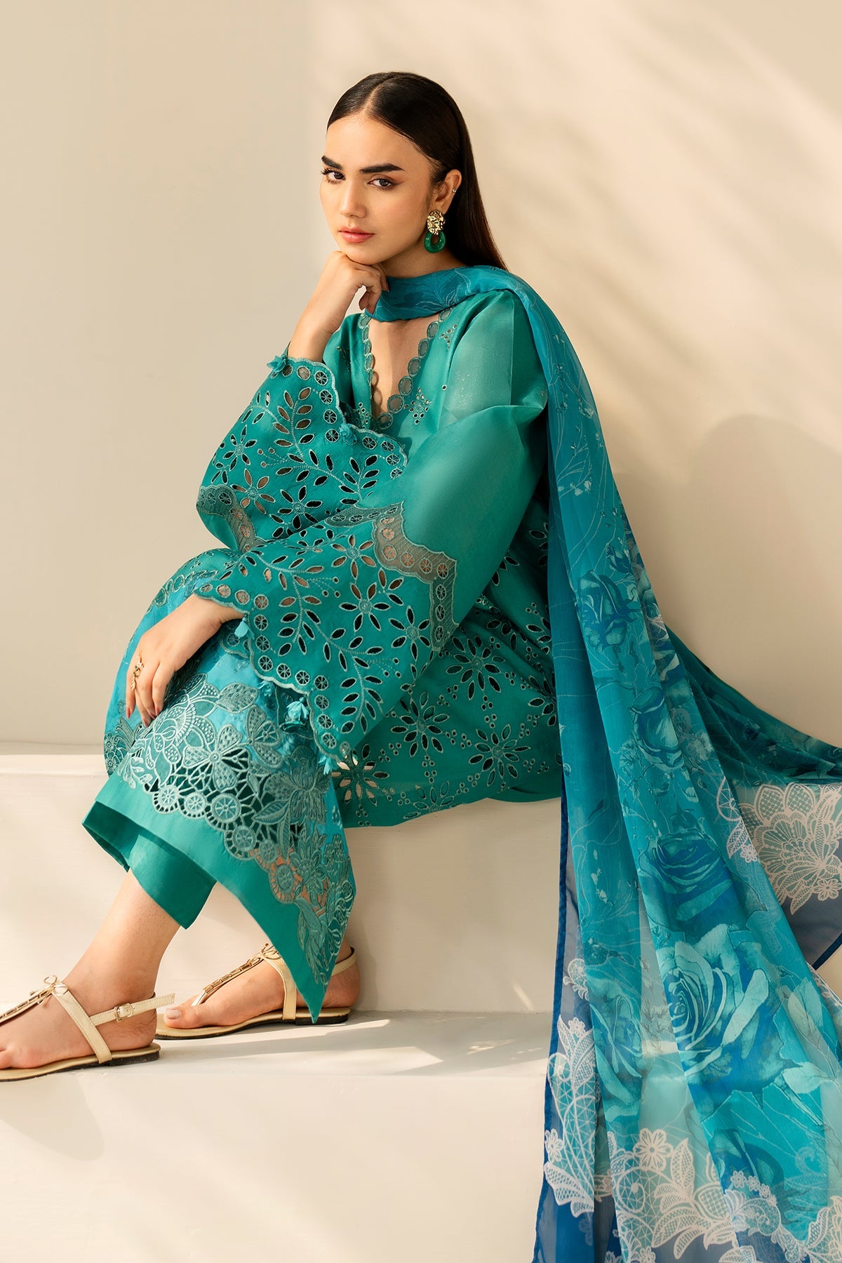 EMBROIDERED LAWN SF-4275