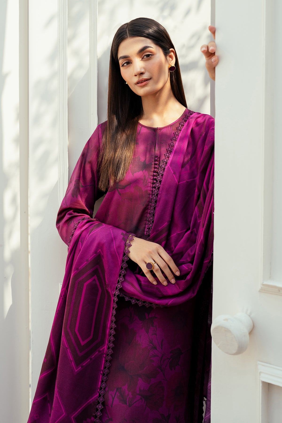 PRINTED KHADDAR SF-4009