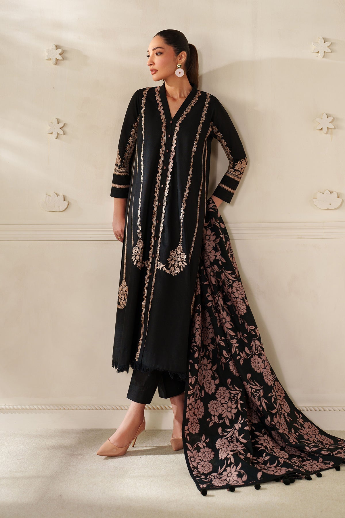 EMBROIDERED KHADDAR PR-1232