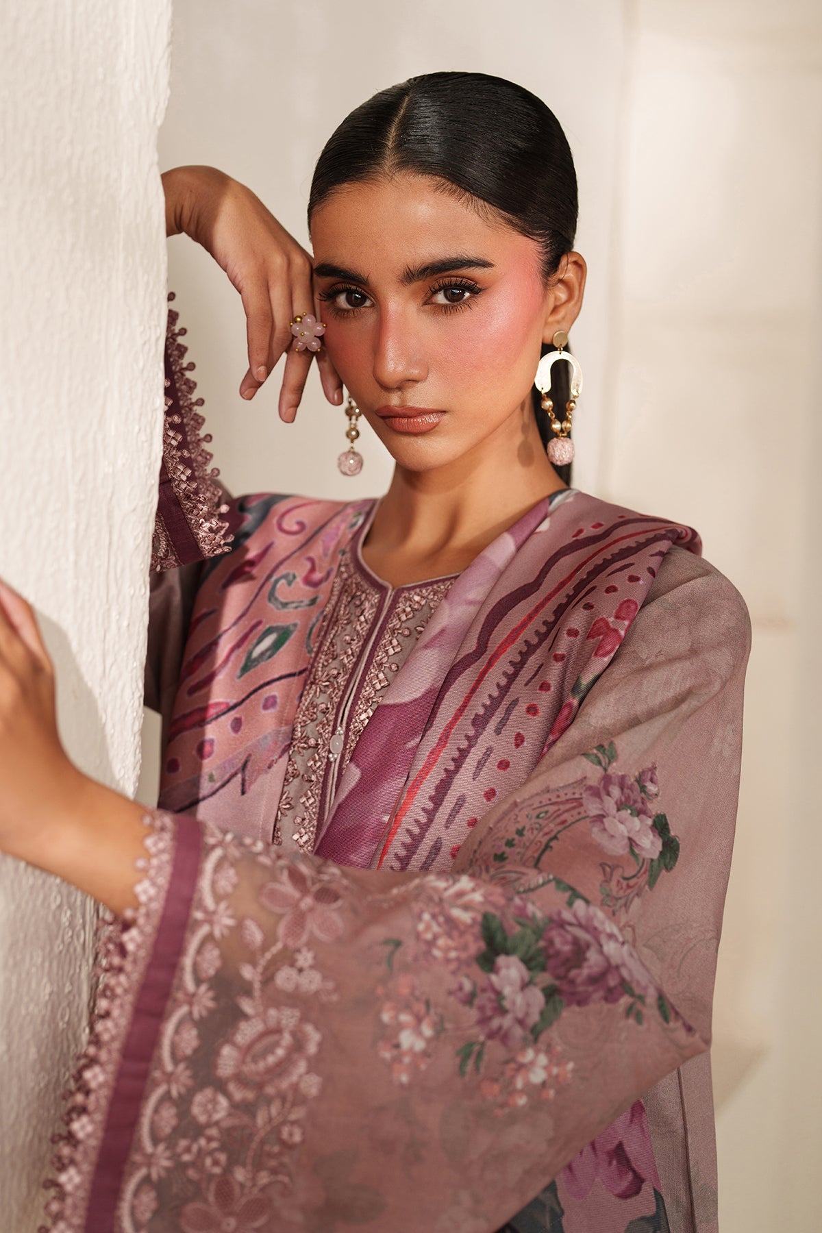 EMBROIDERED KHADDAR UF-4360