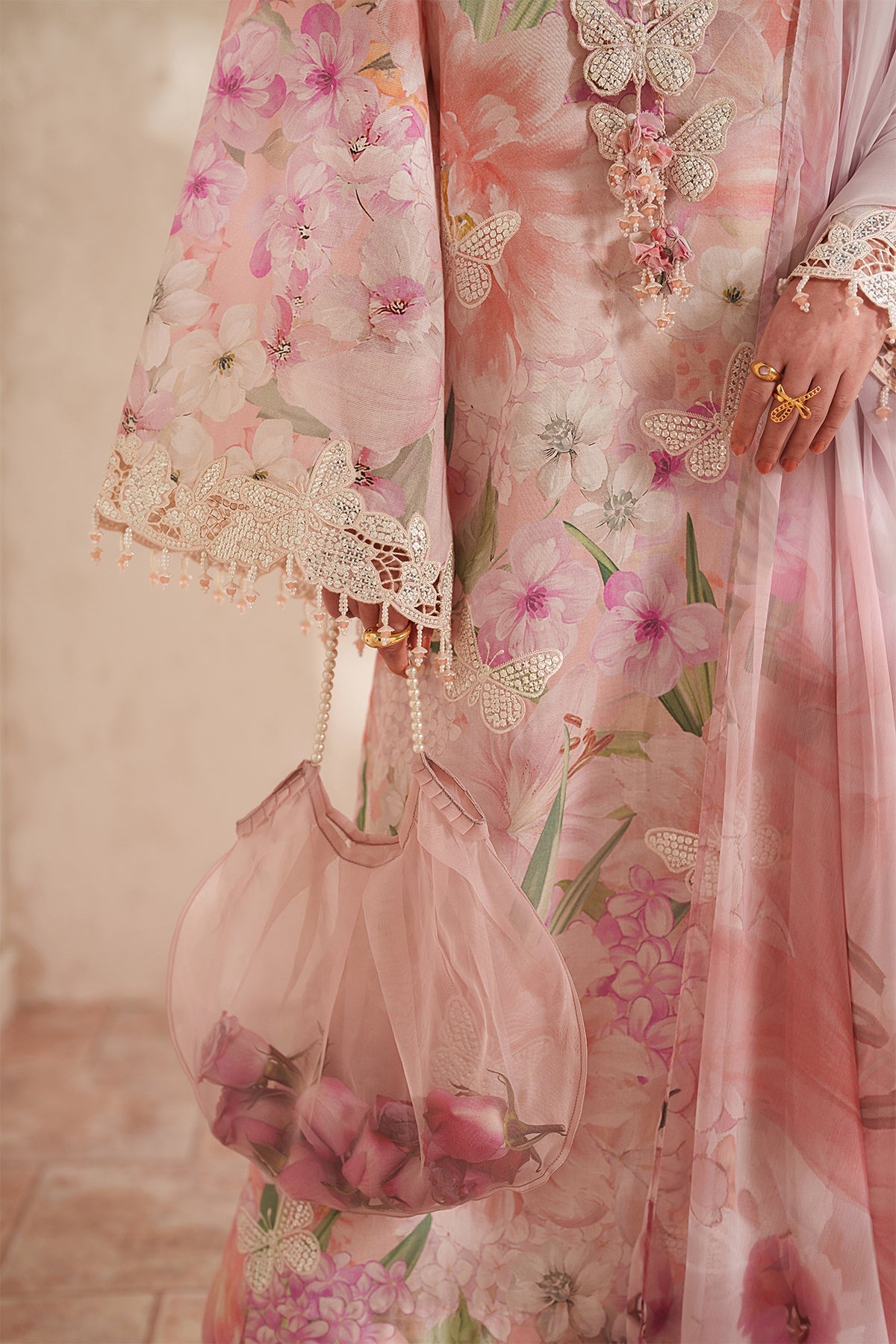 EMBROIDERED LAWN UF-4412