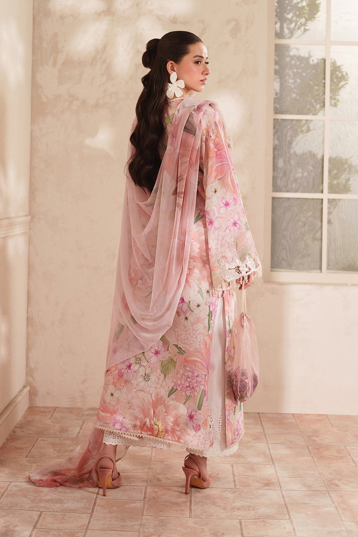 EMBROIDERED LAWN SF-4412