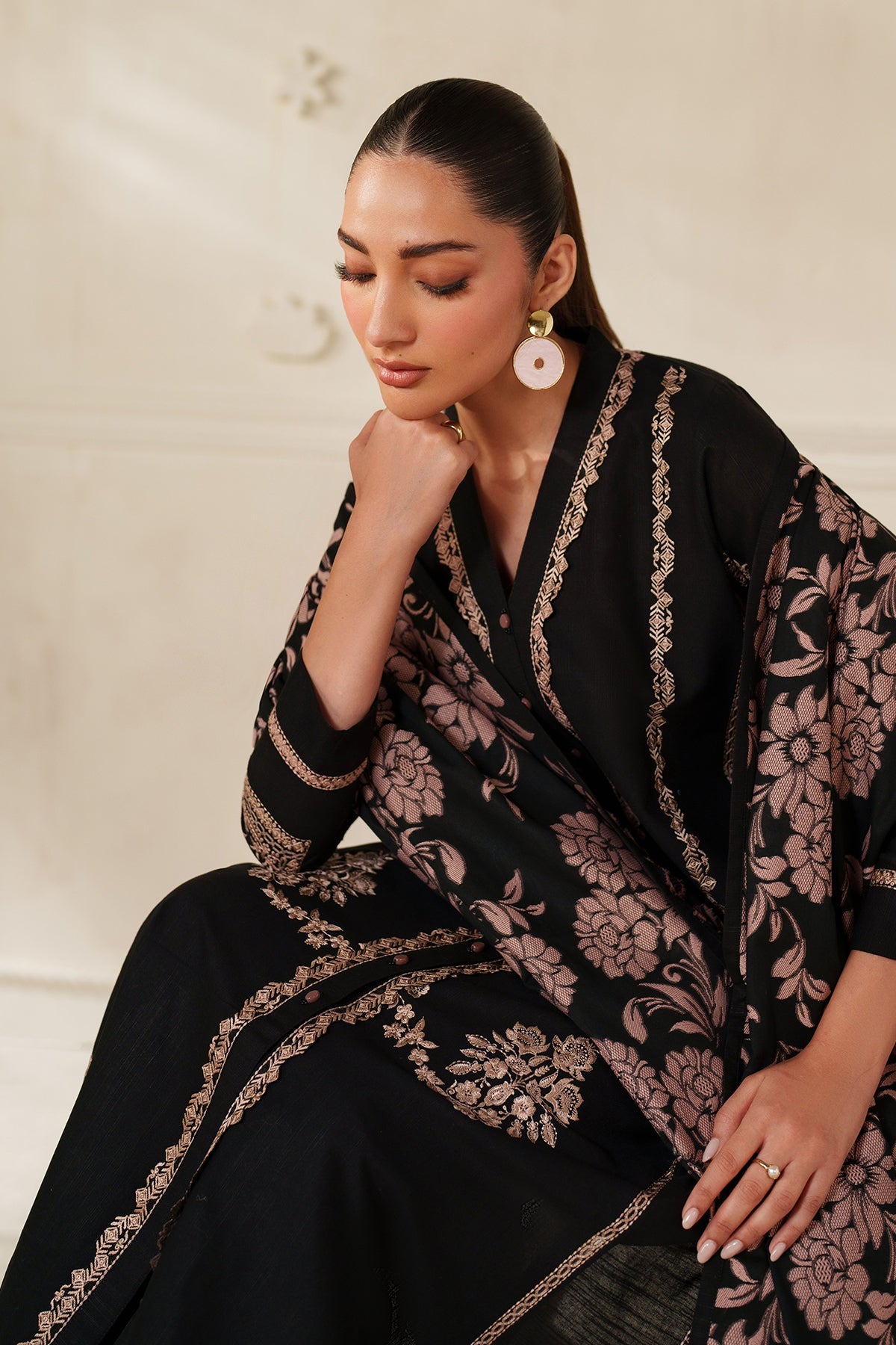 EMBROIDERED KHADDAR PR-1232