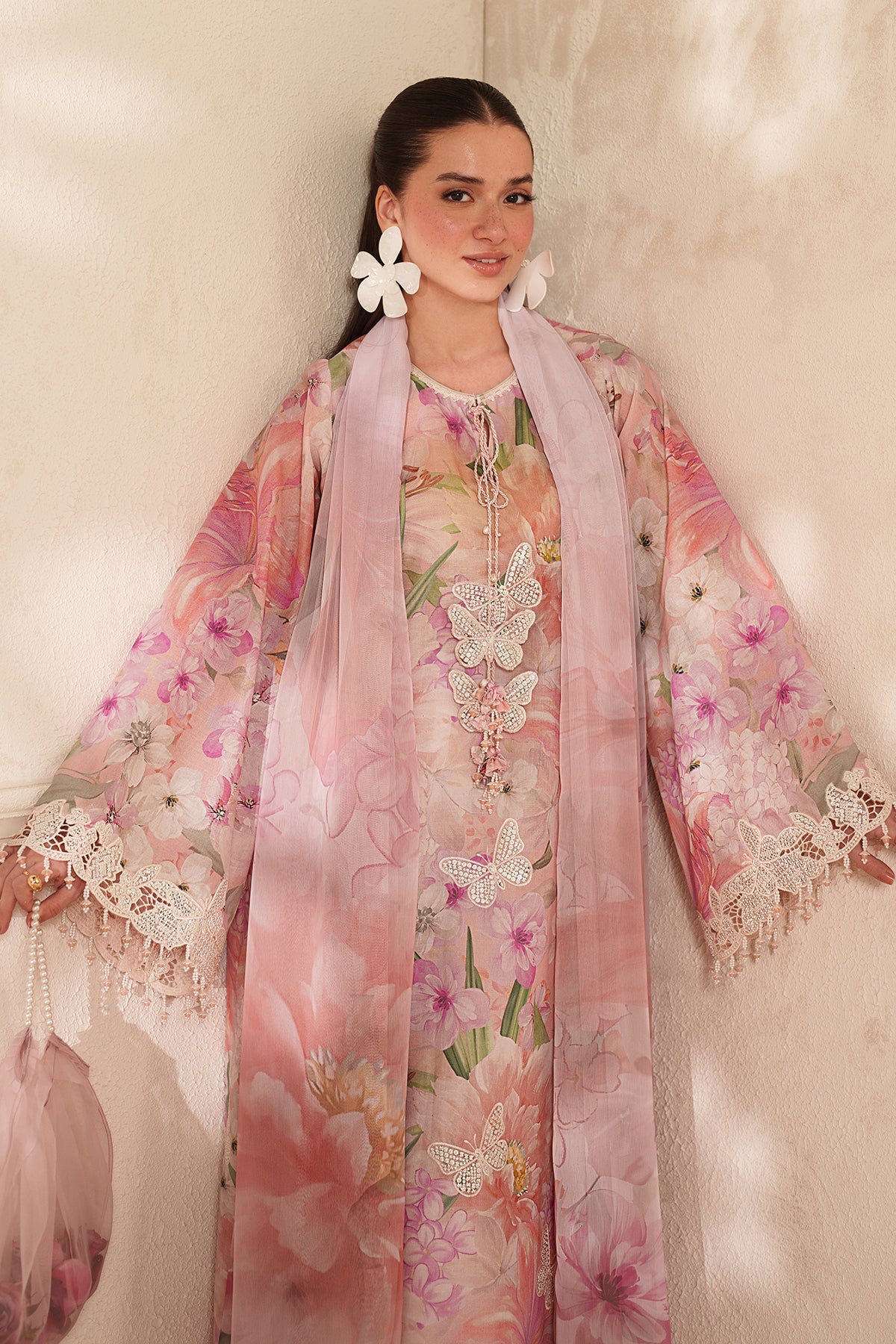 EMBROIDERED LAWN UF-4412