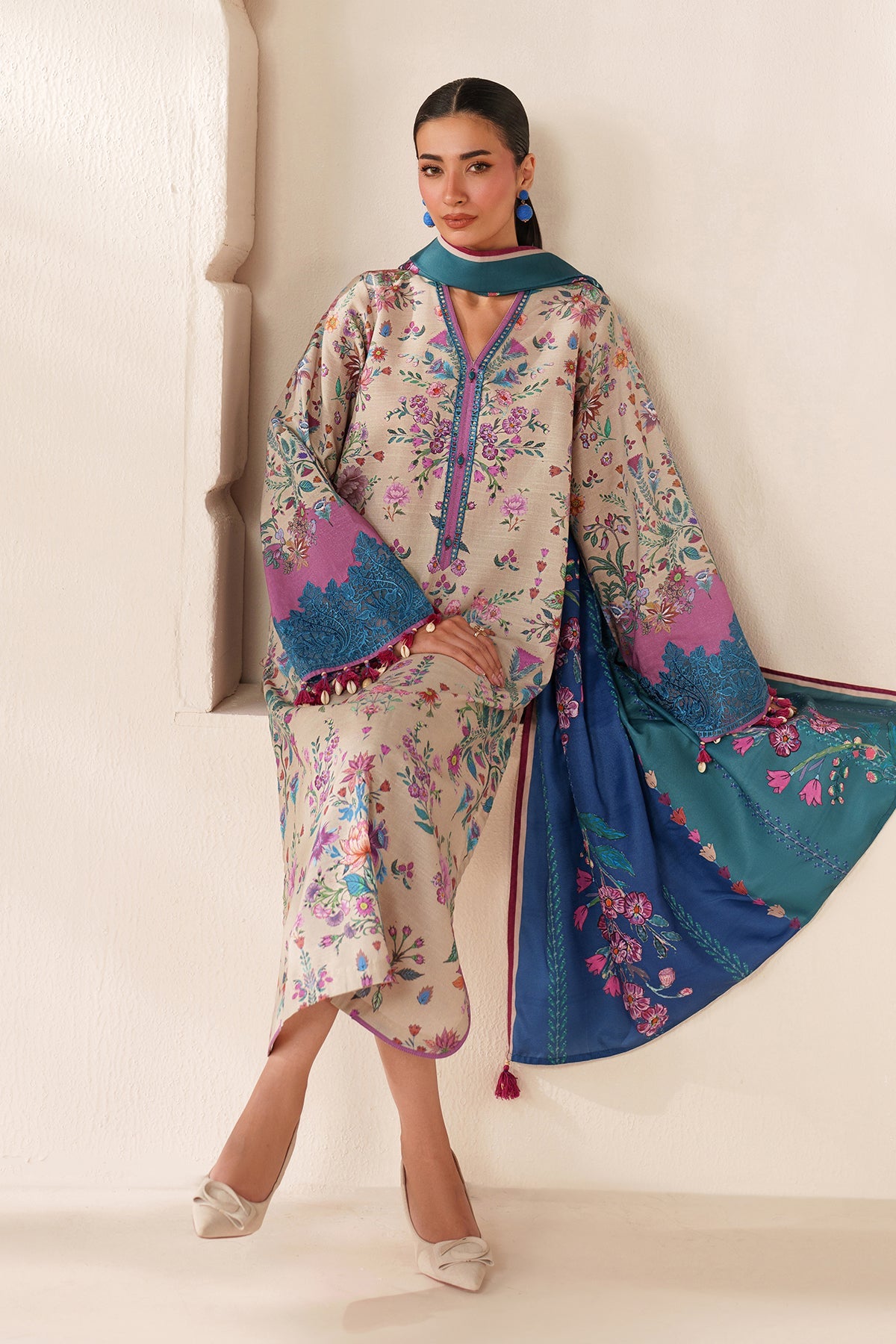 DIGITAL PRINTED KHADDAR SF-4361
