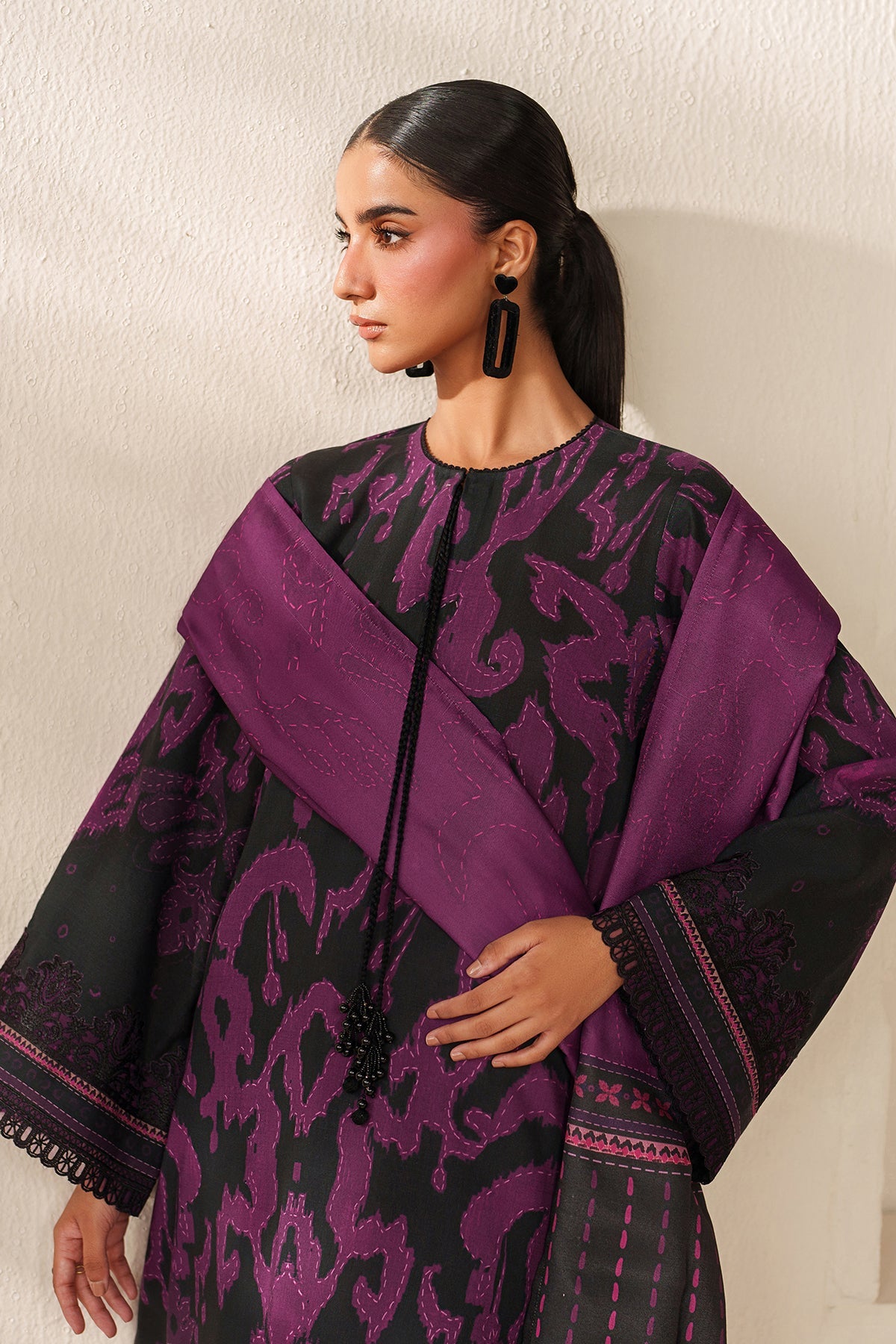 EMBROIDERED VISCOSE SF-4362