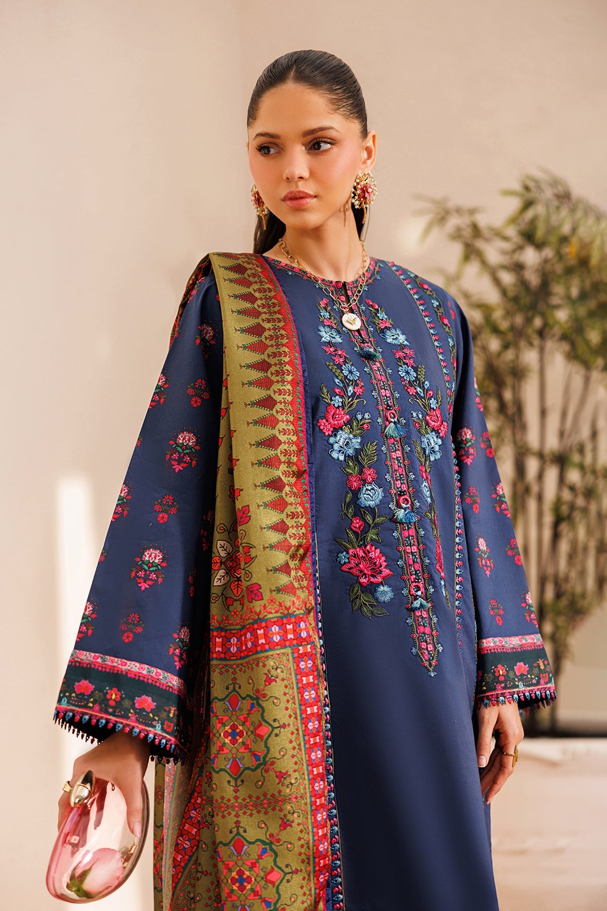 EMBROIDERED LAWN SF-4393