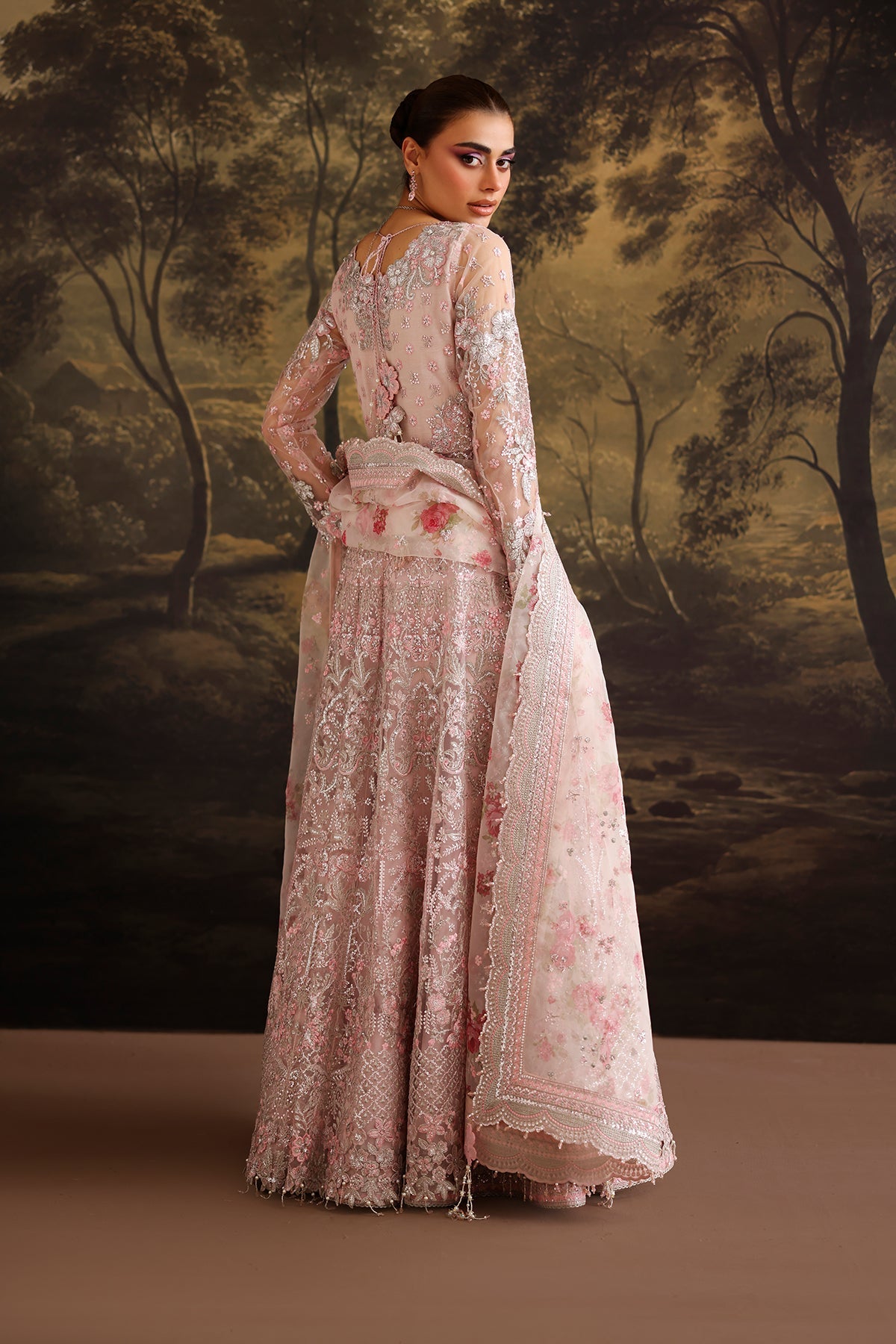 EMBROIDERED NET SF-4380