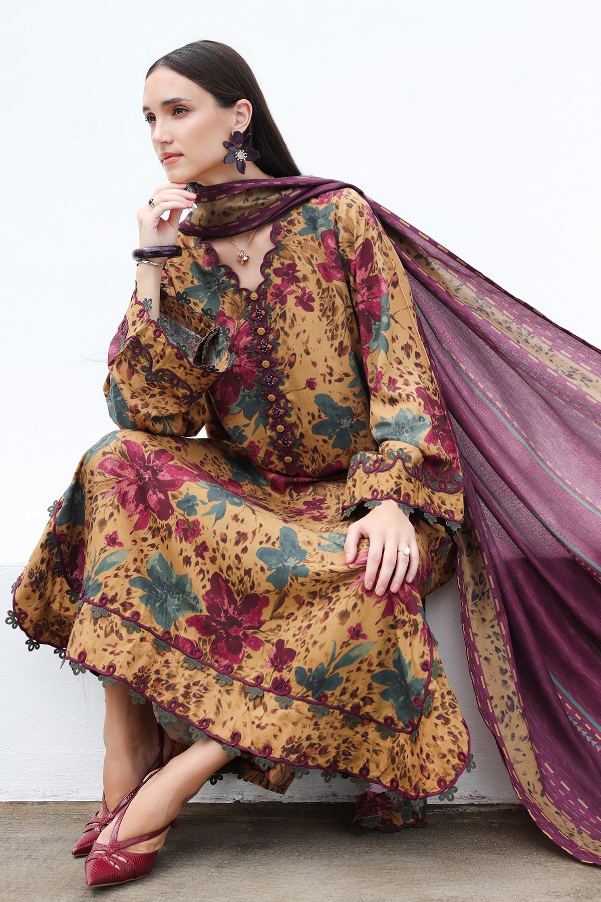 PRINTED VISCOSE SILK UF-4616