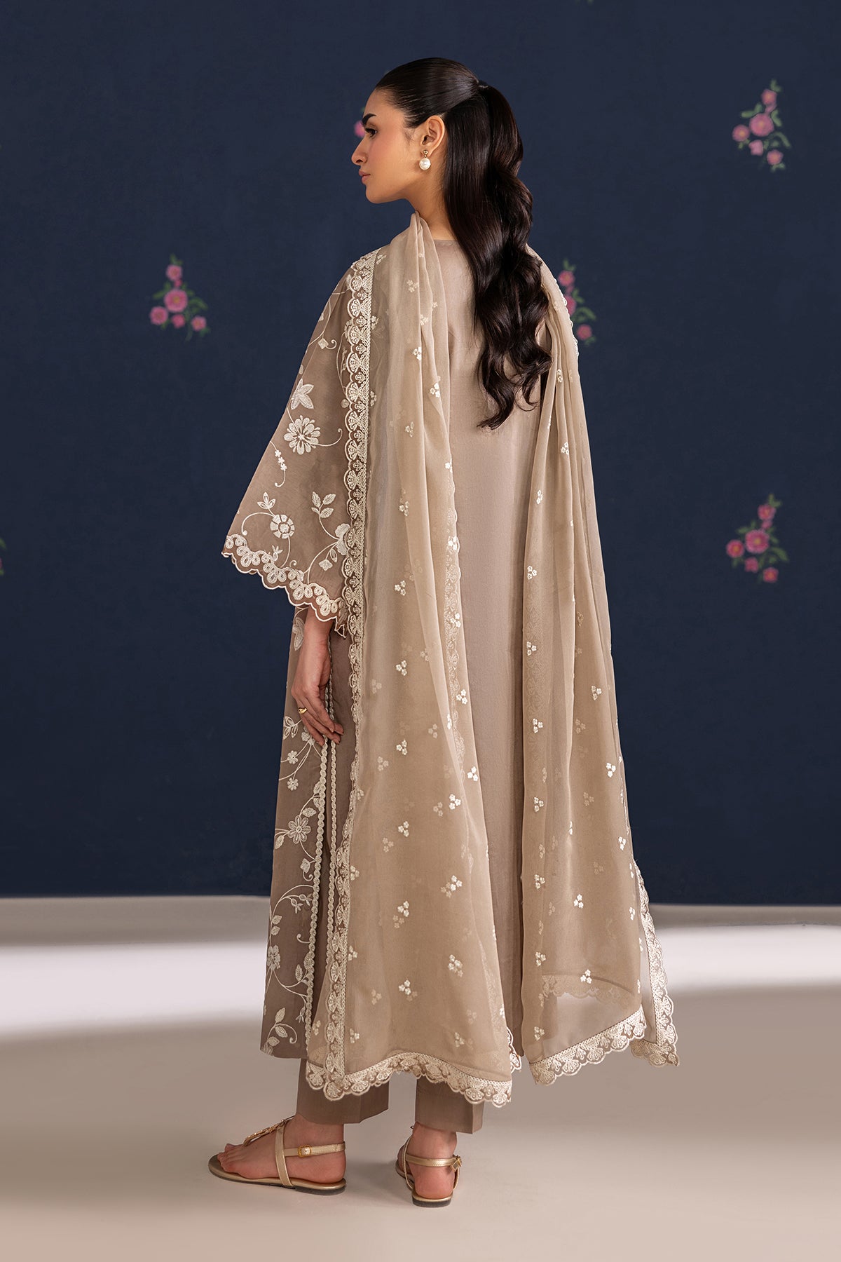 EMBROIDERED LAWN SF-4467