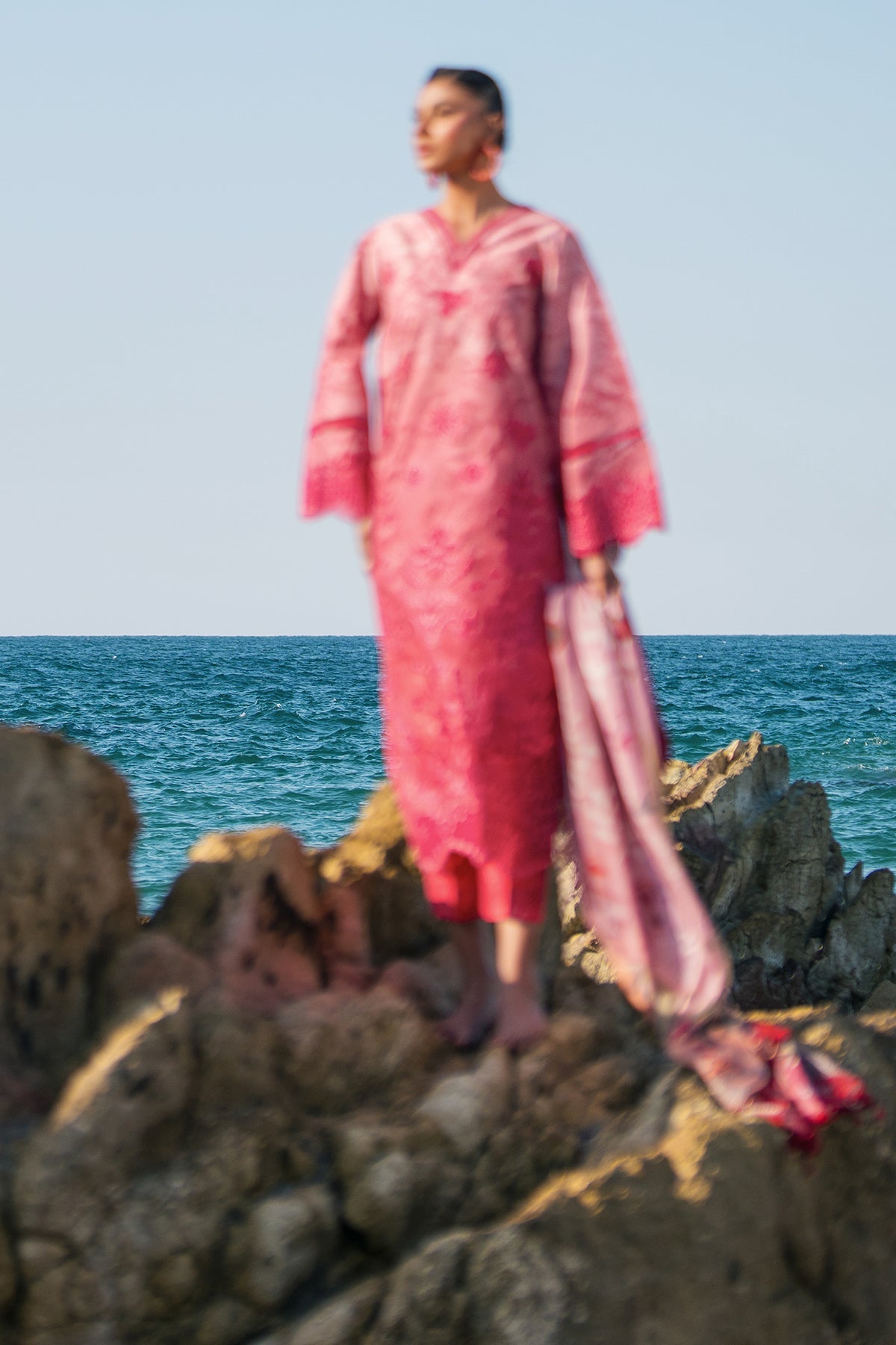 EMBROIDERED PRINTED LAWN SF-4128