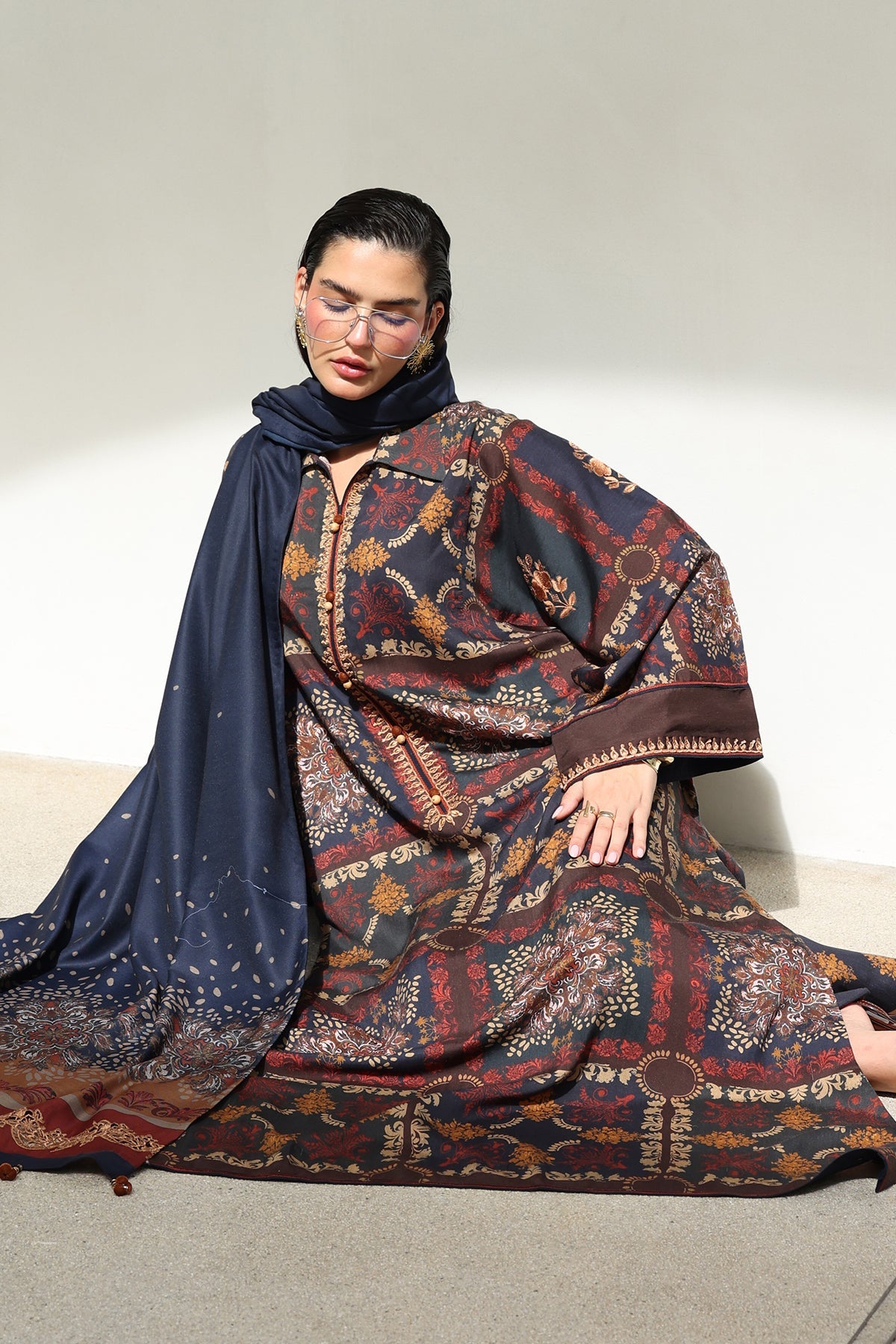 PRINTED VISCOSE SILK UF-4614