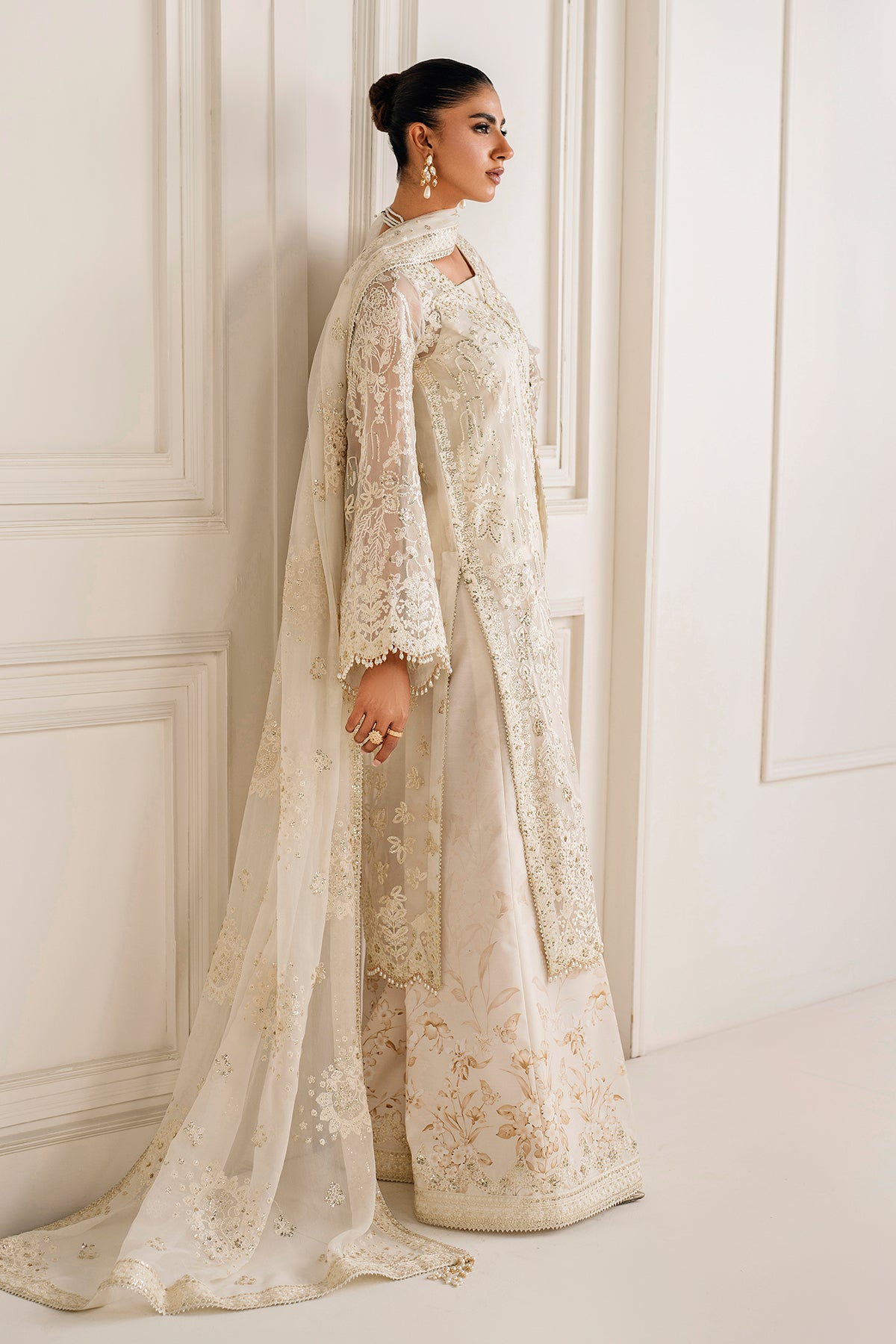 EMBROIDERED CHIFFON SF-4157