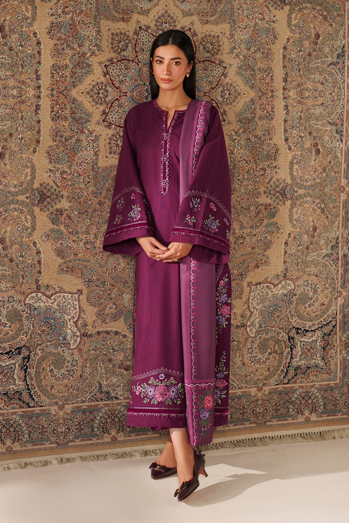 EMBROIDERED KHADDAR PR-1233