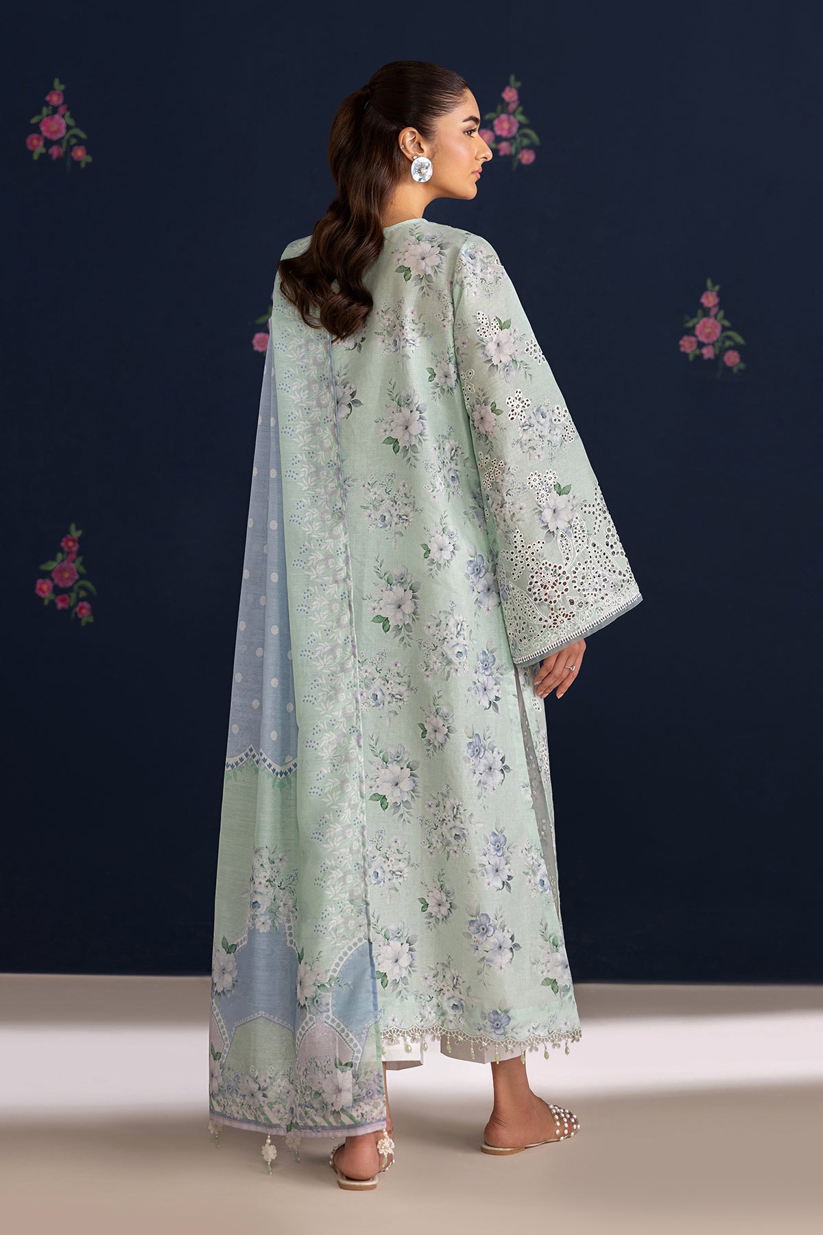 EMBROIDERED LAWN SF-4469