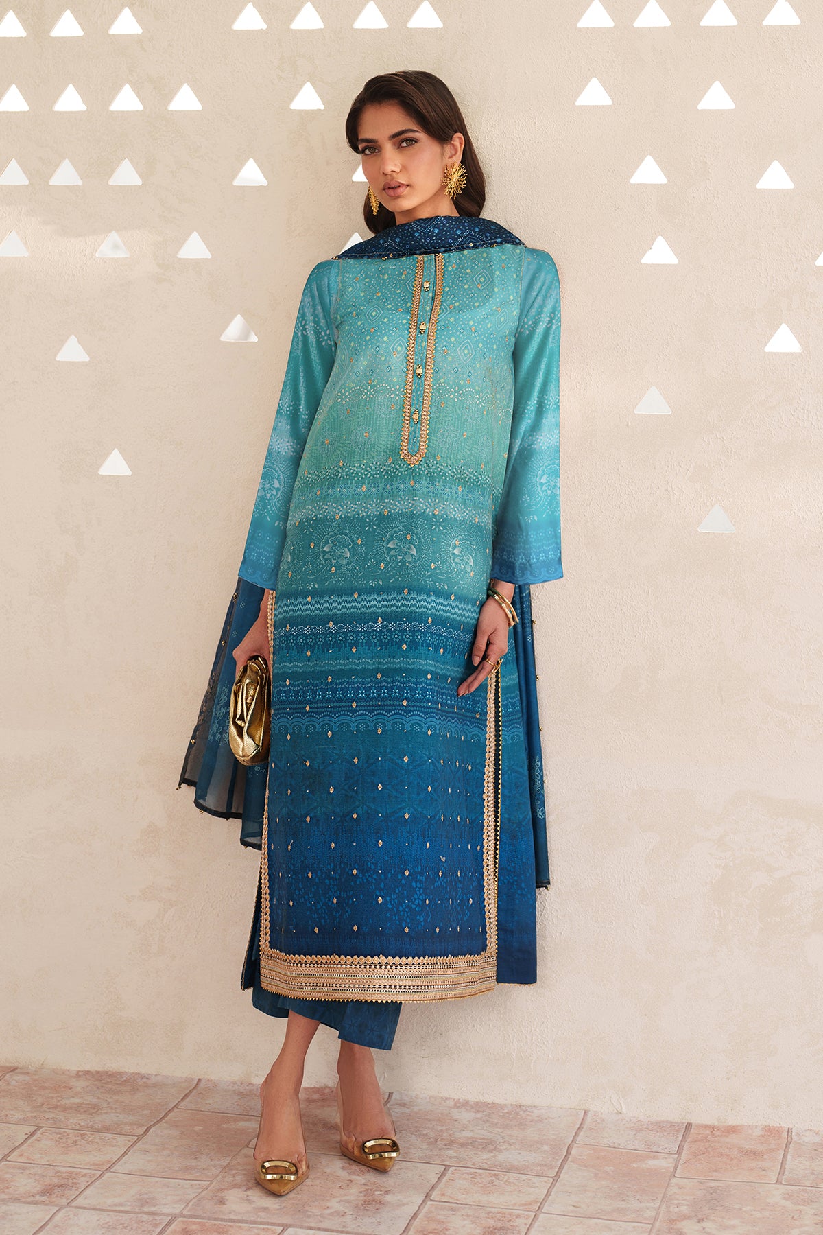EMBROIDERED LAWN SF-4400