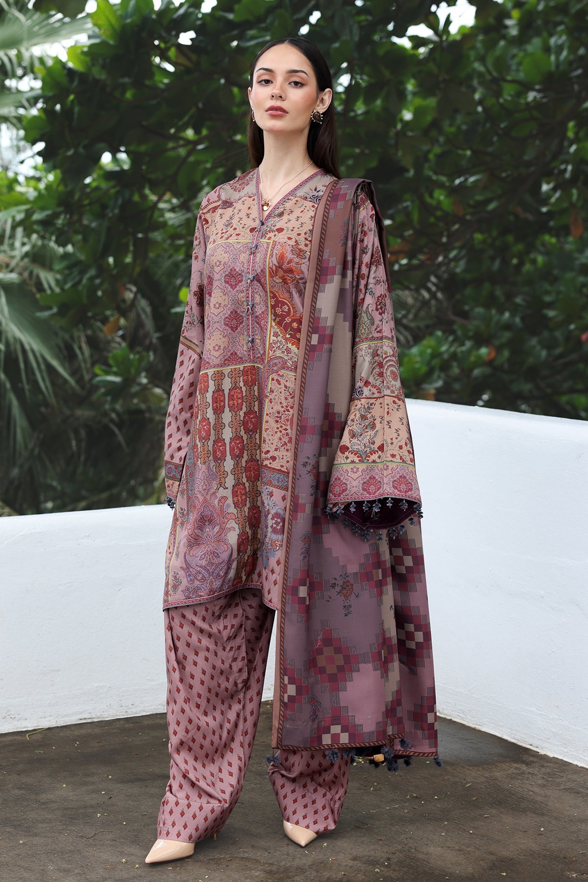 PRINTED VISCOSE SILK SF-4590