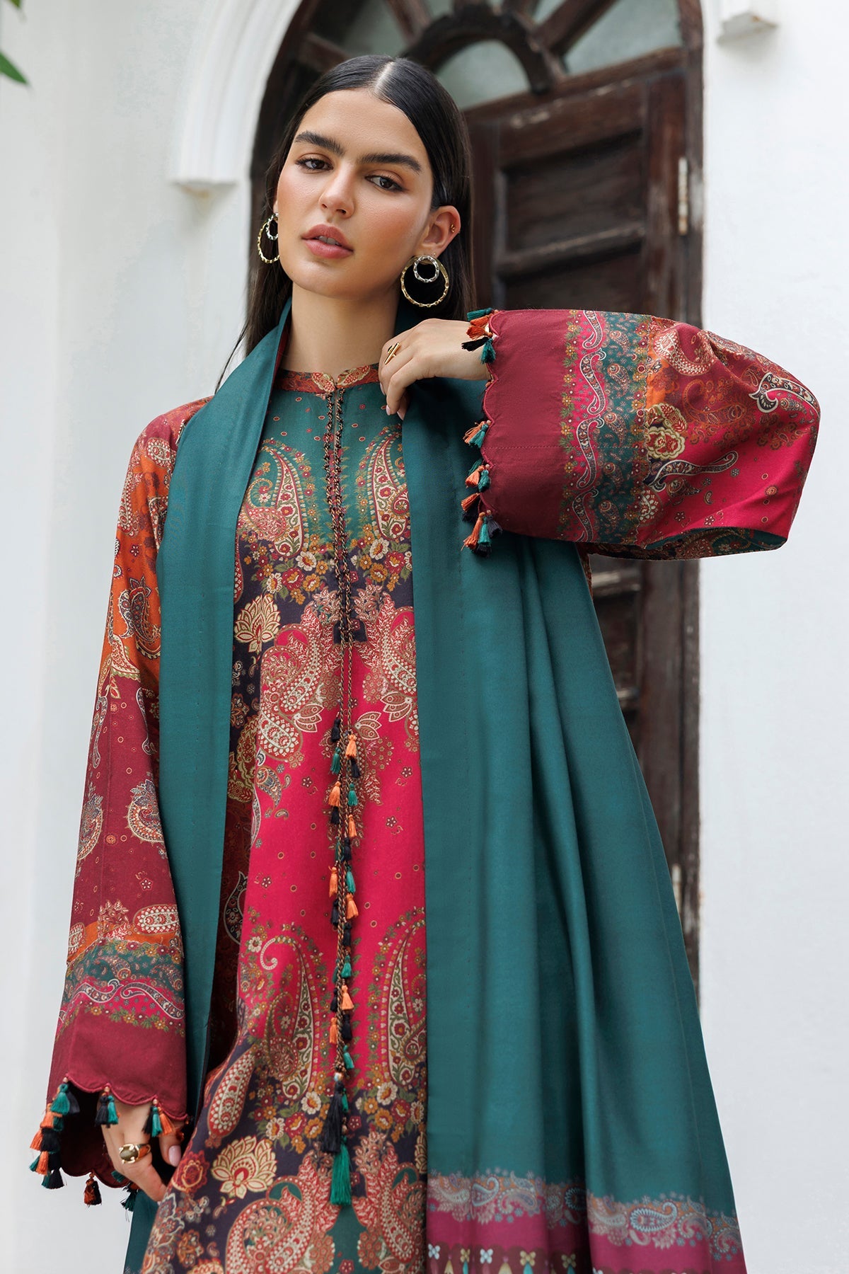 PRINTED VISCOSE SILK UF-4579