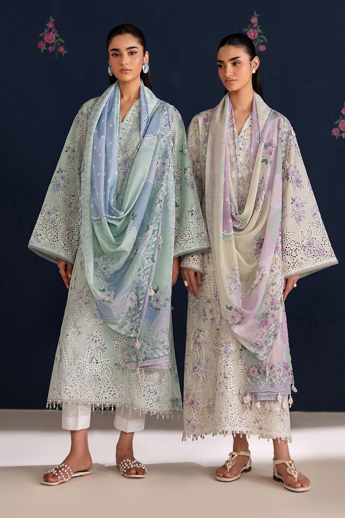 EMBROIDERED LAWN SF-4470