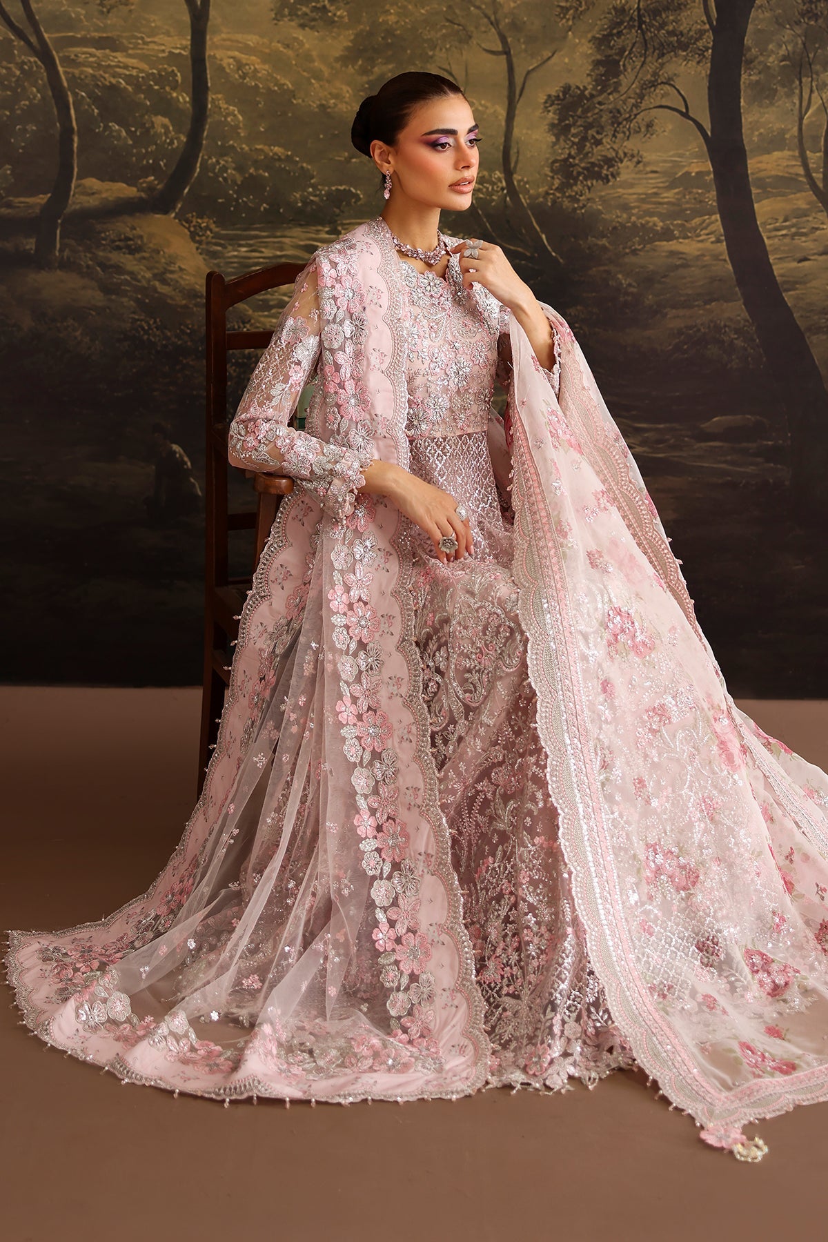 EMBROIDERED NET UF-4380