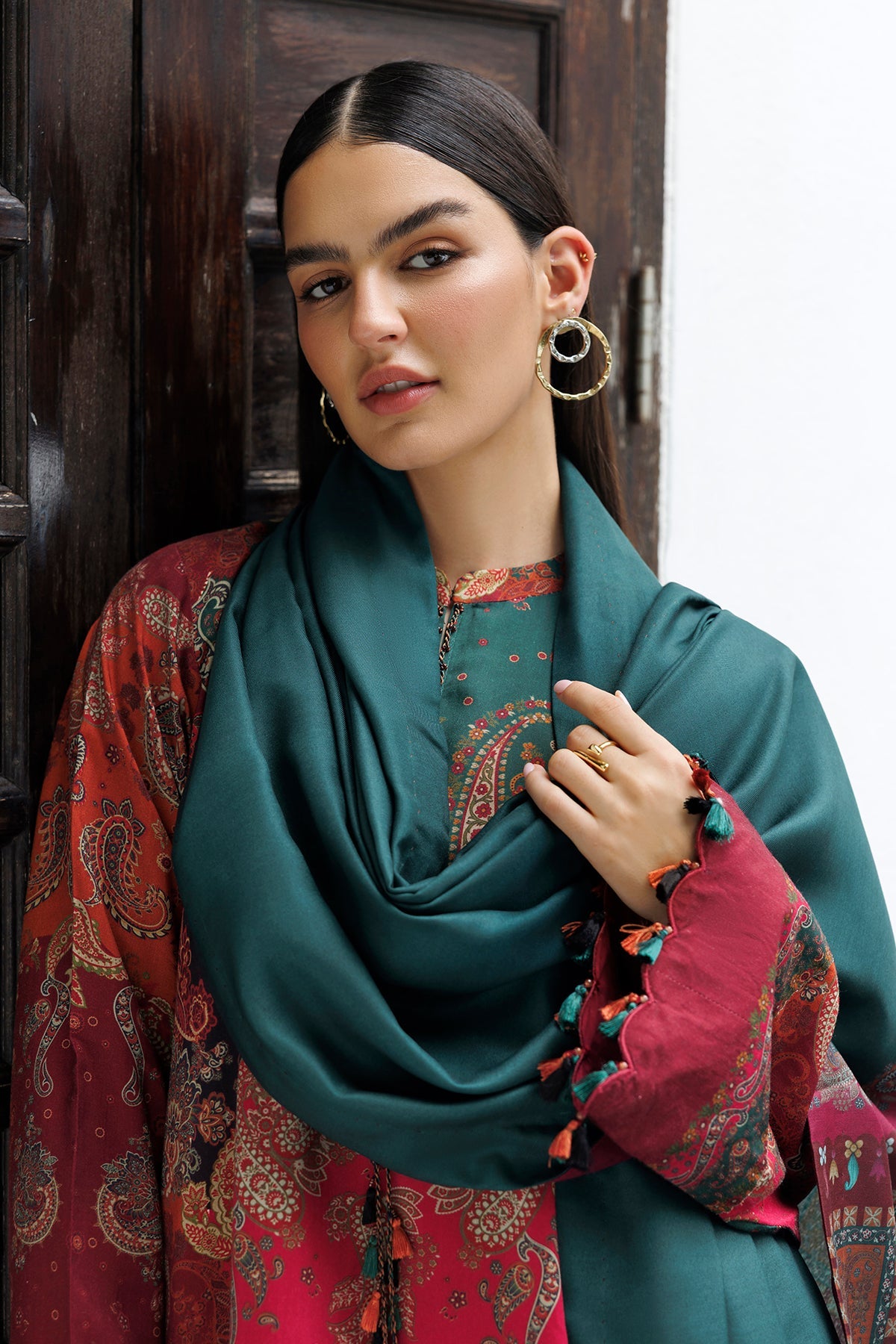 PRINTED VISCOSE SILK UF-4579