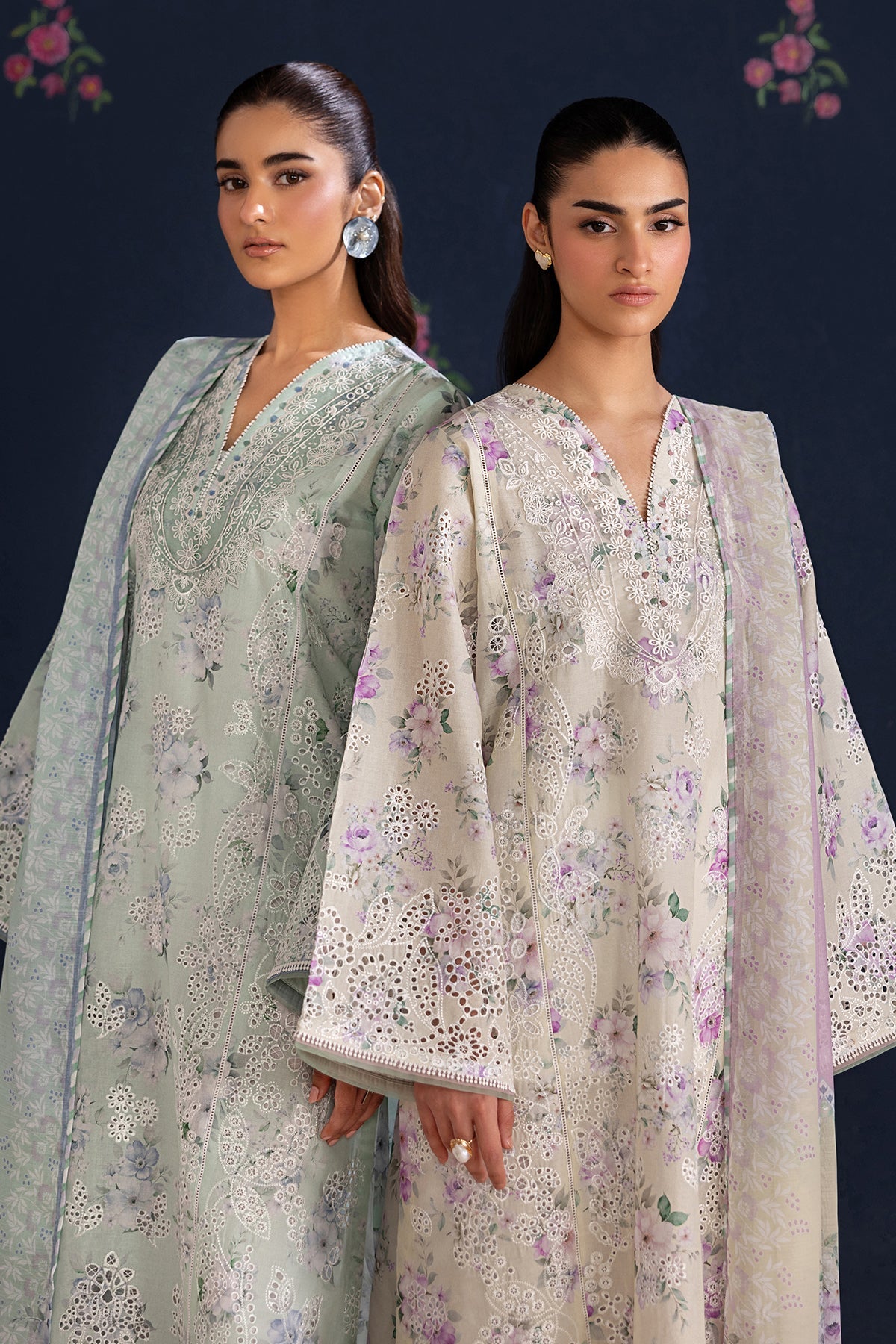 EMBROIDERED LAWN SF-4470