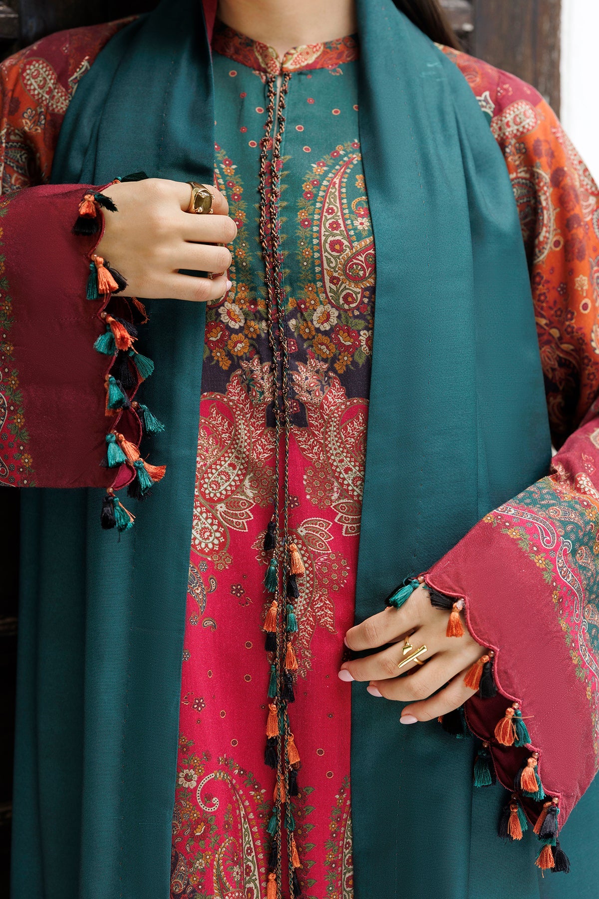 PRINTED VISCOSE SILK UF-4579