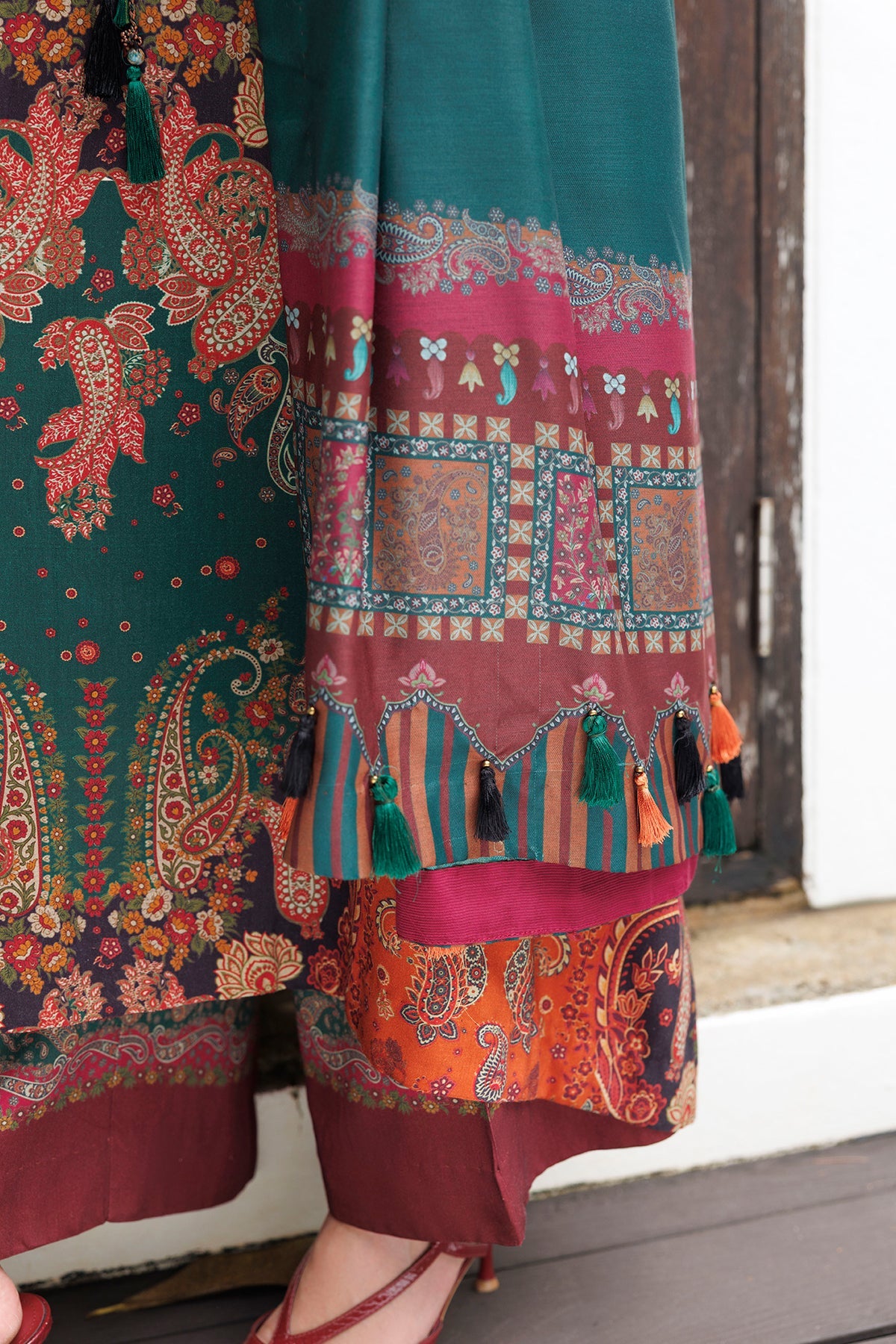 PRINTED VISCOSE SILK UF-4579