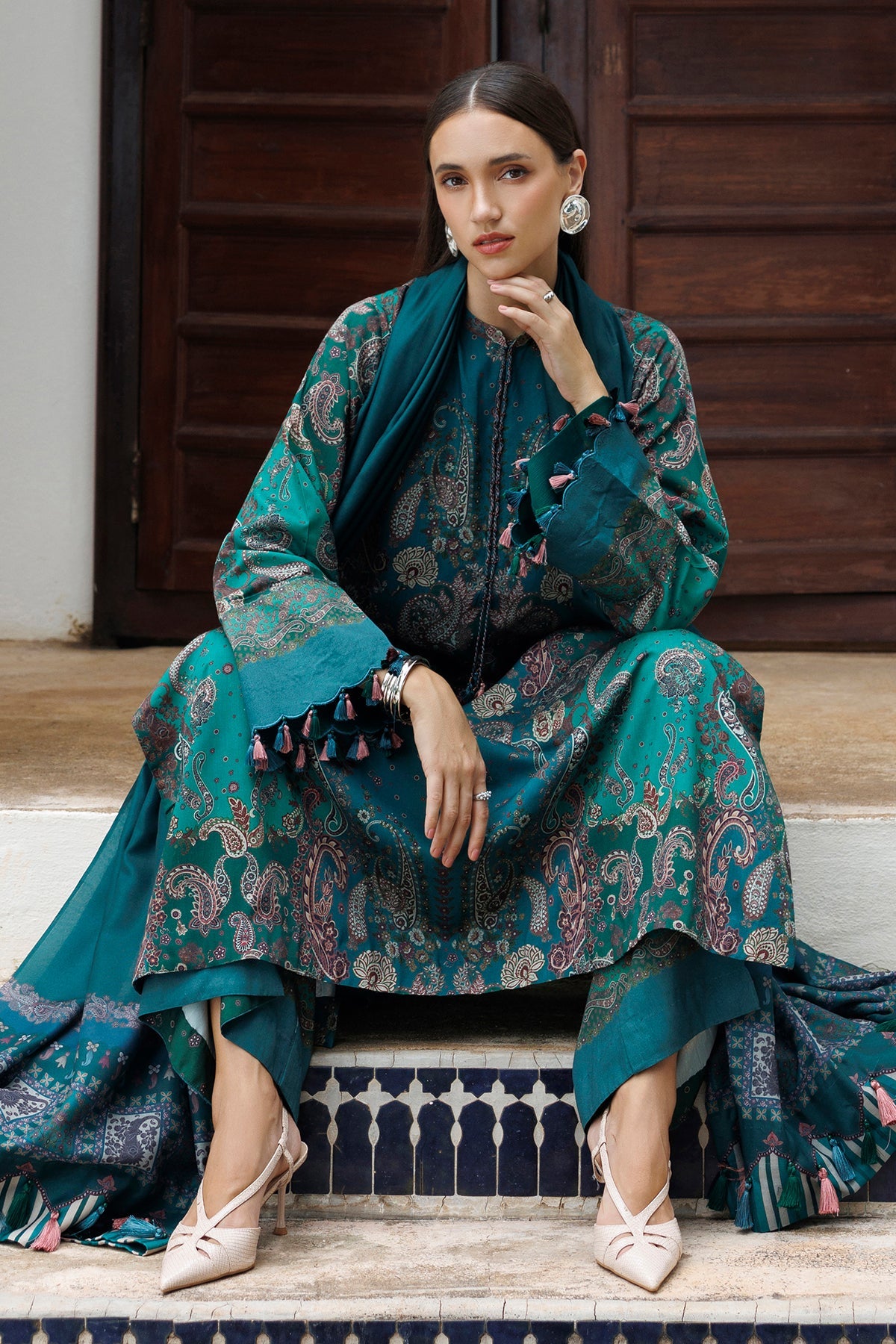 PRINTED VISCOSE SILK UF-4580