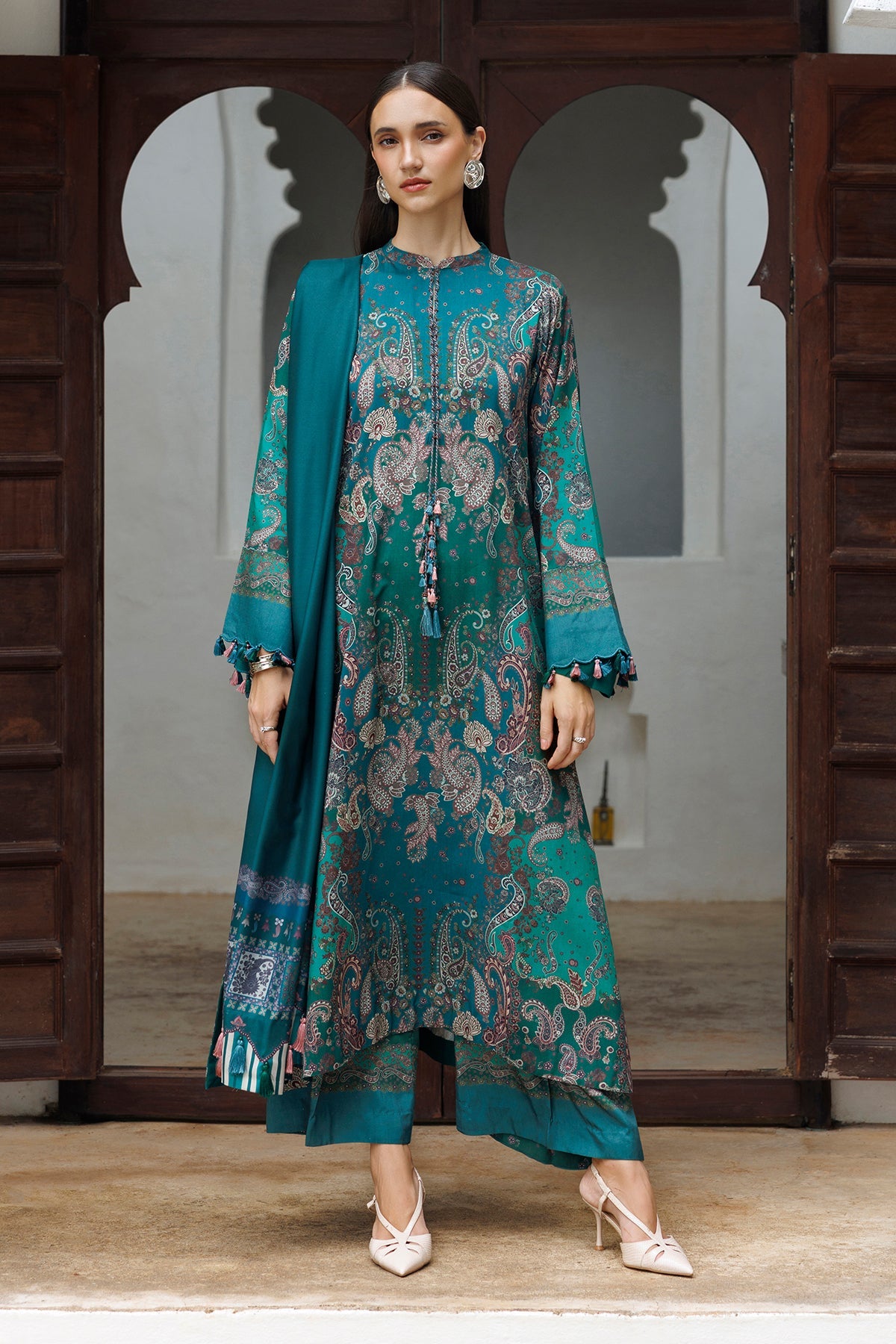 PRINTED VISCOSE SILK UF-4580