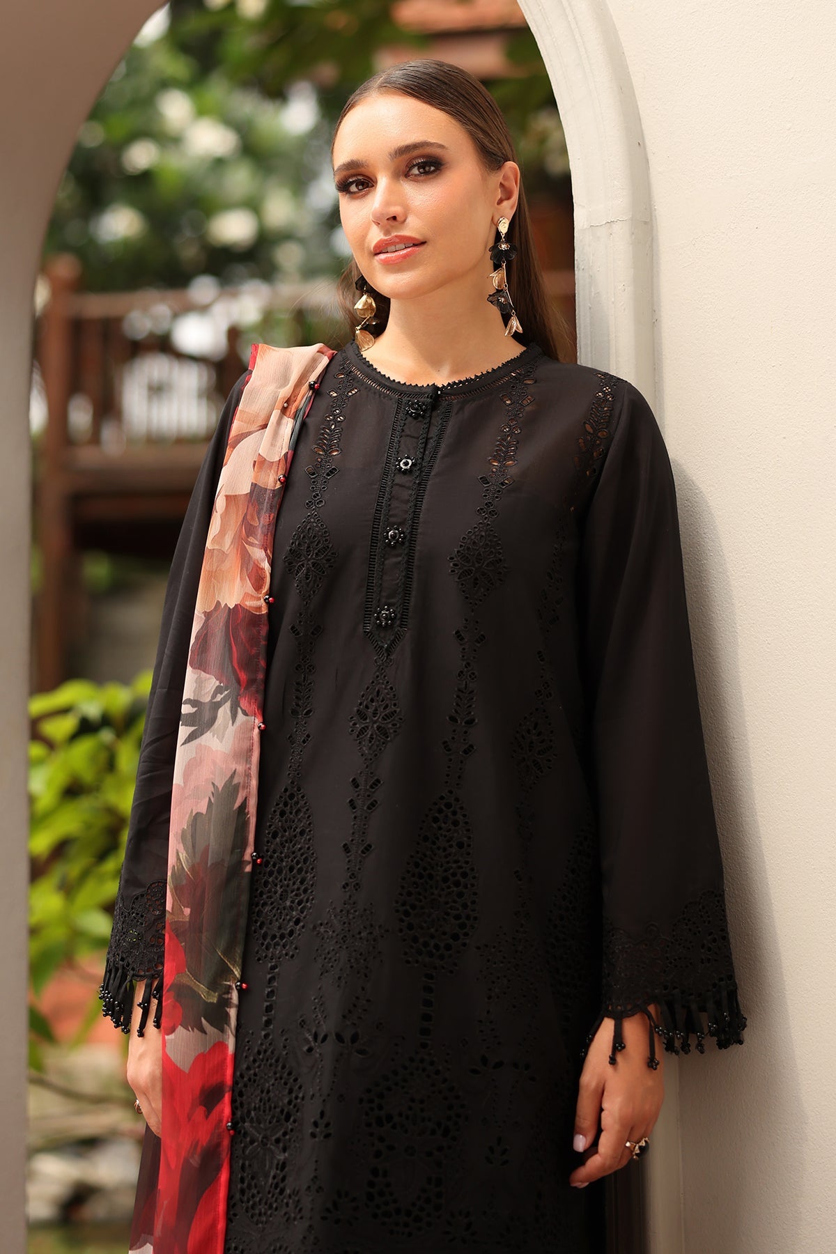 EMBROIDERED LAWN SF-4198