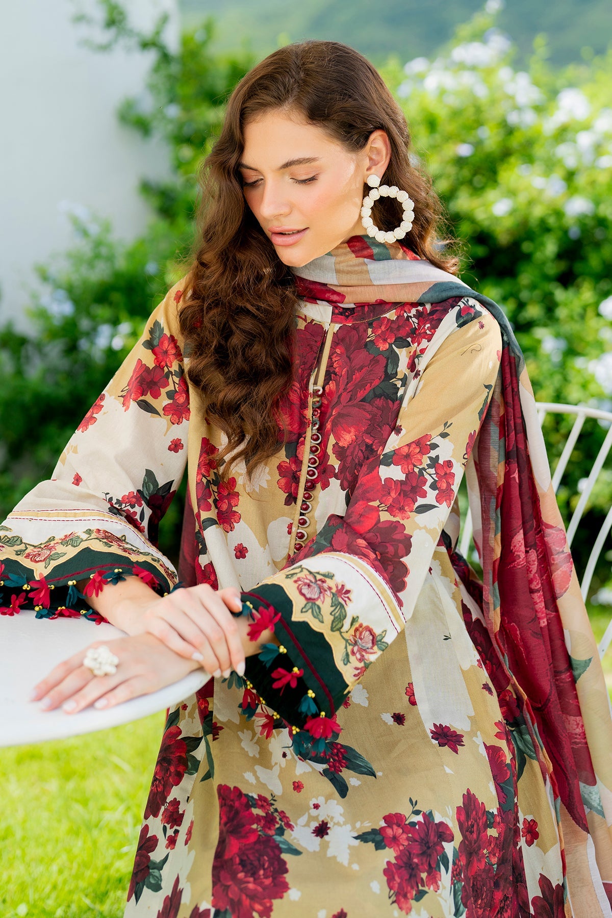 DIGITAL PRINTED LAWN SF-4222