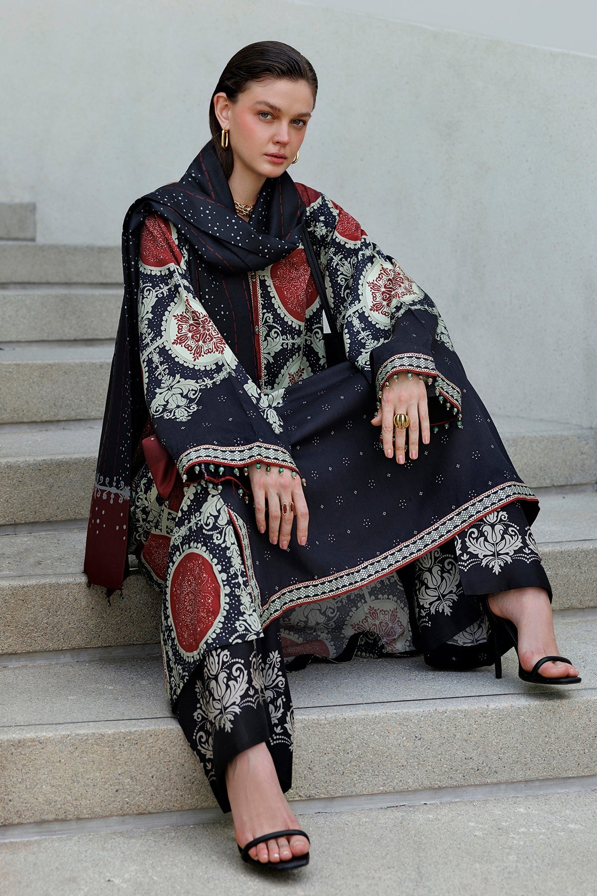 PRINTED VISCOSE SILK UF-4601