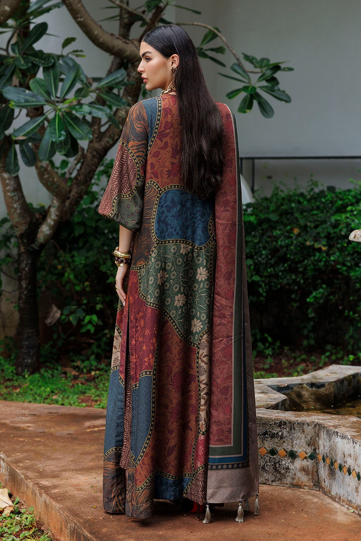 PRINTED VISCOSE SILK UF-4593