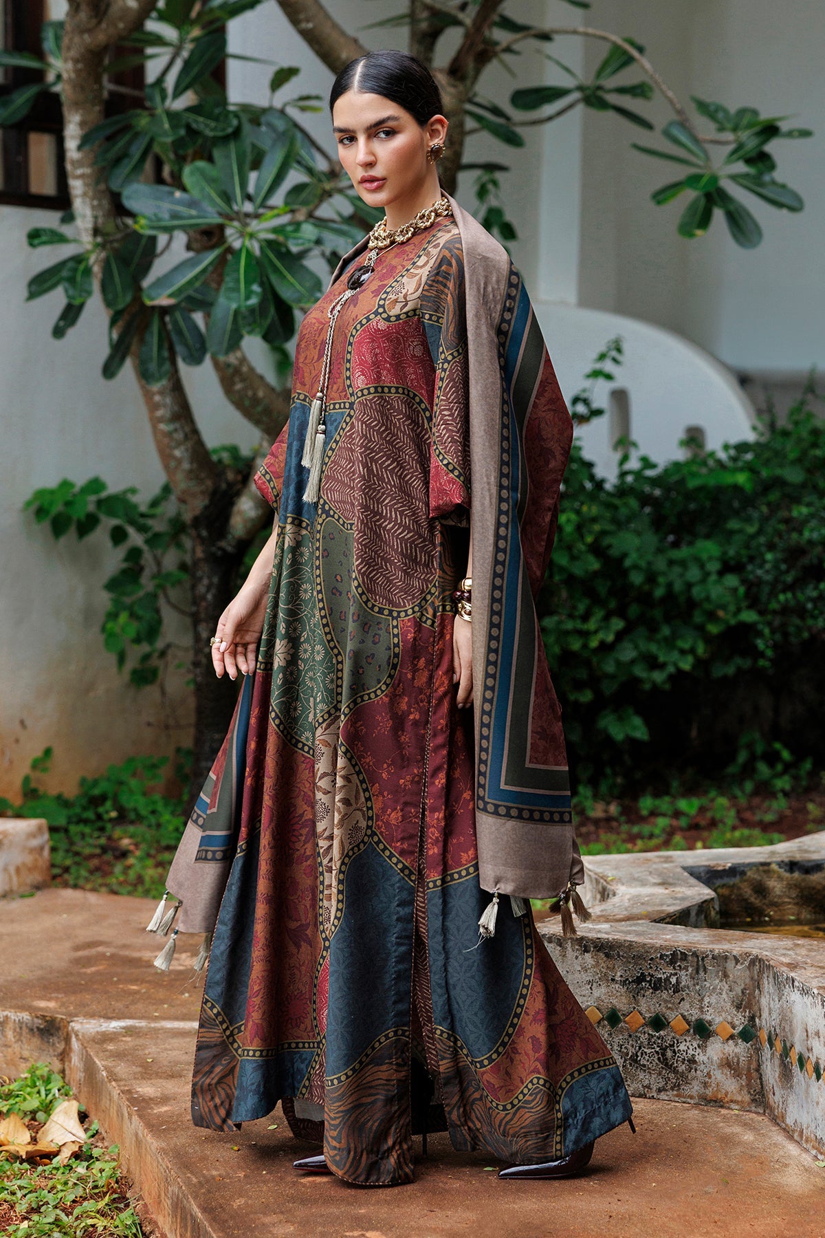 PRINTED VISCOSE SILK SF-4593