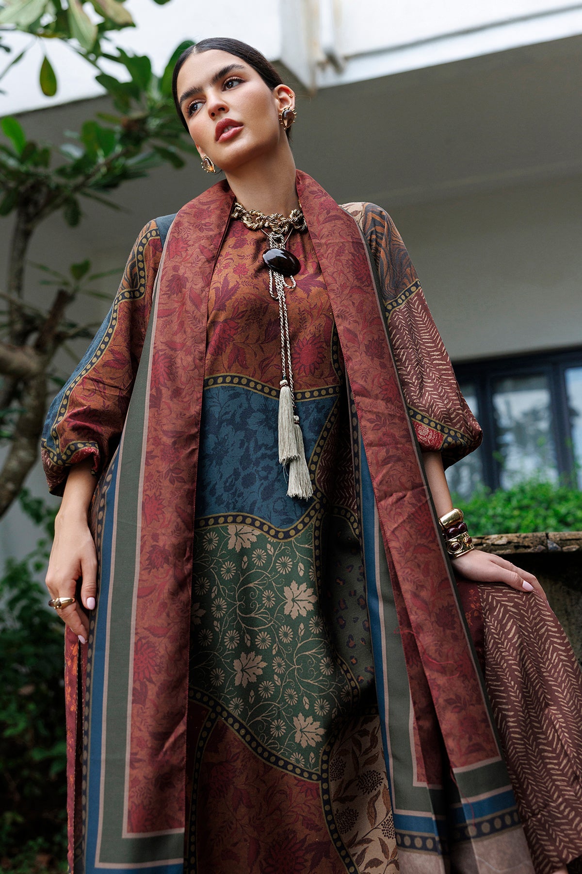 PRINTED VISCOSE SILK UF-4593