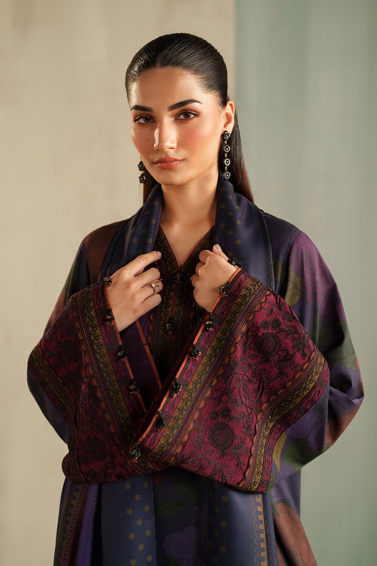 EMBROIDERED KHADDAR UF-4325