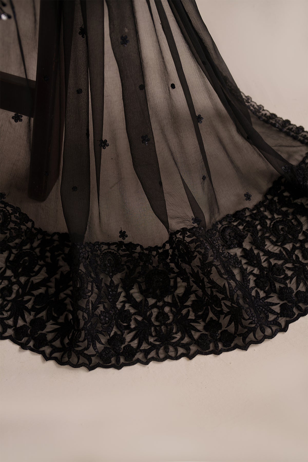 EMBROIDERED CHIFFON SF-4365