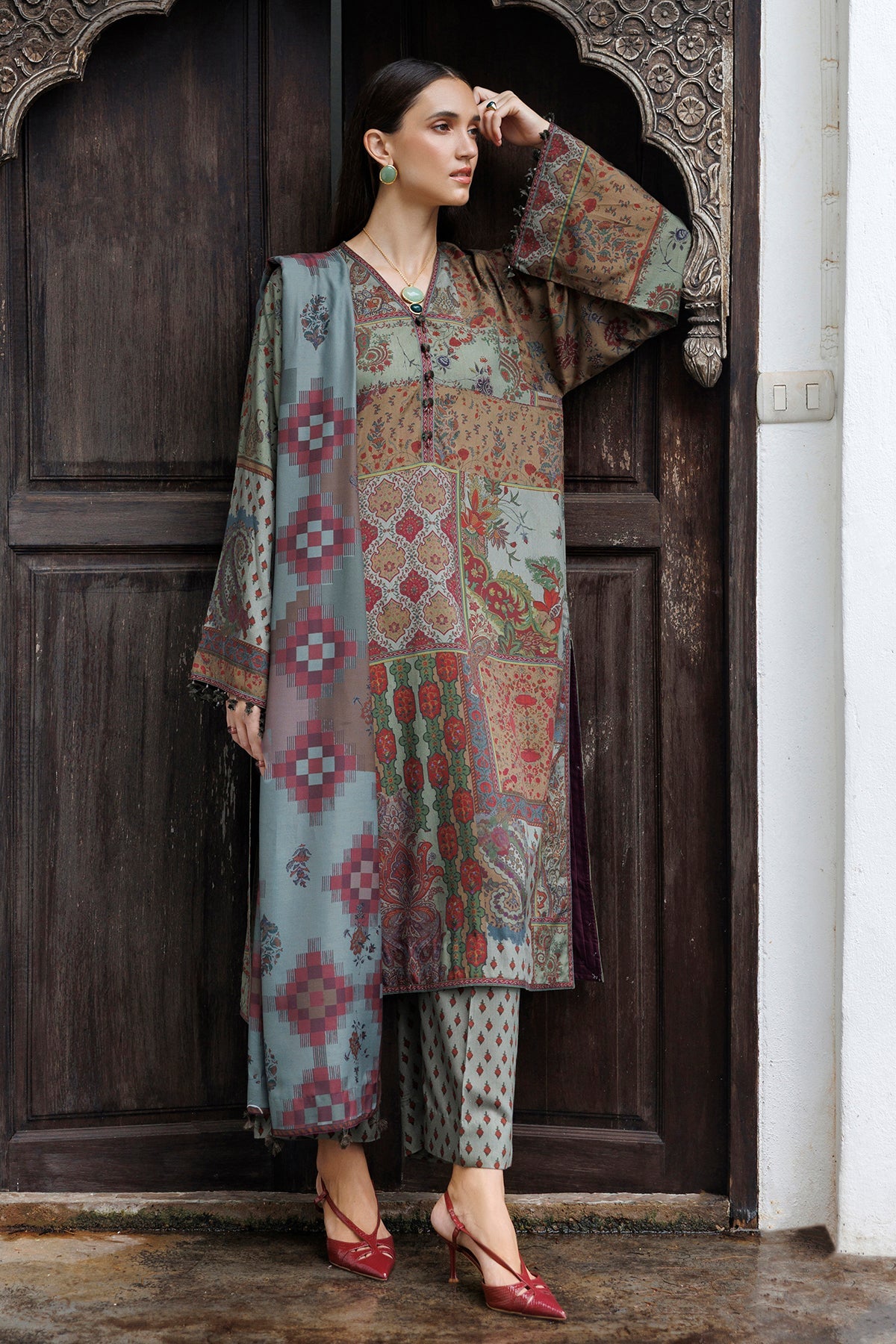 PRINTED VISCOSE SILK UF-4591